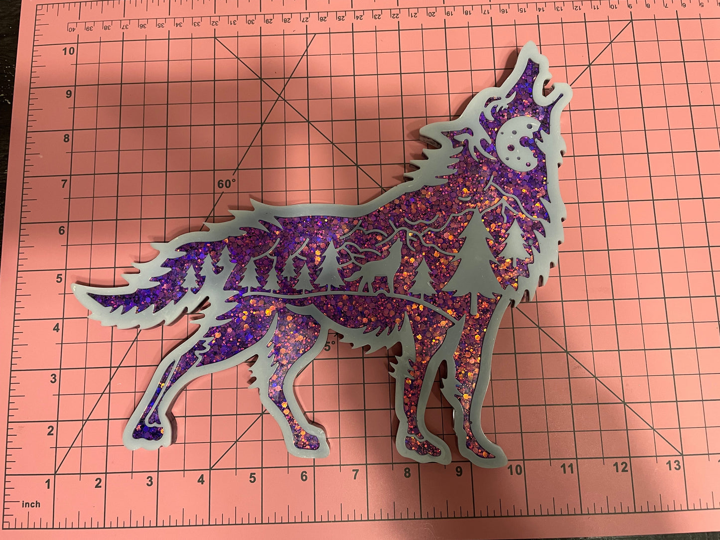 Howling Wolf: Wall Decoration