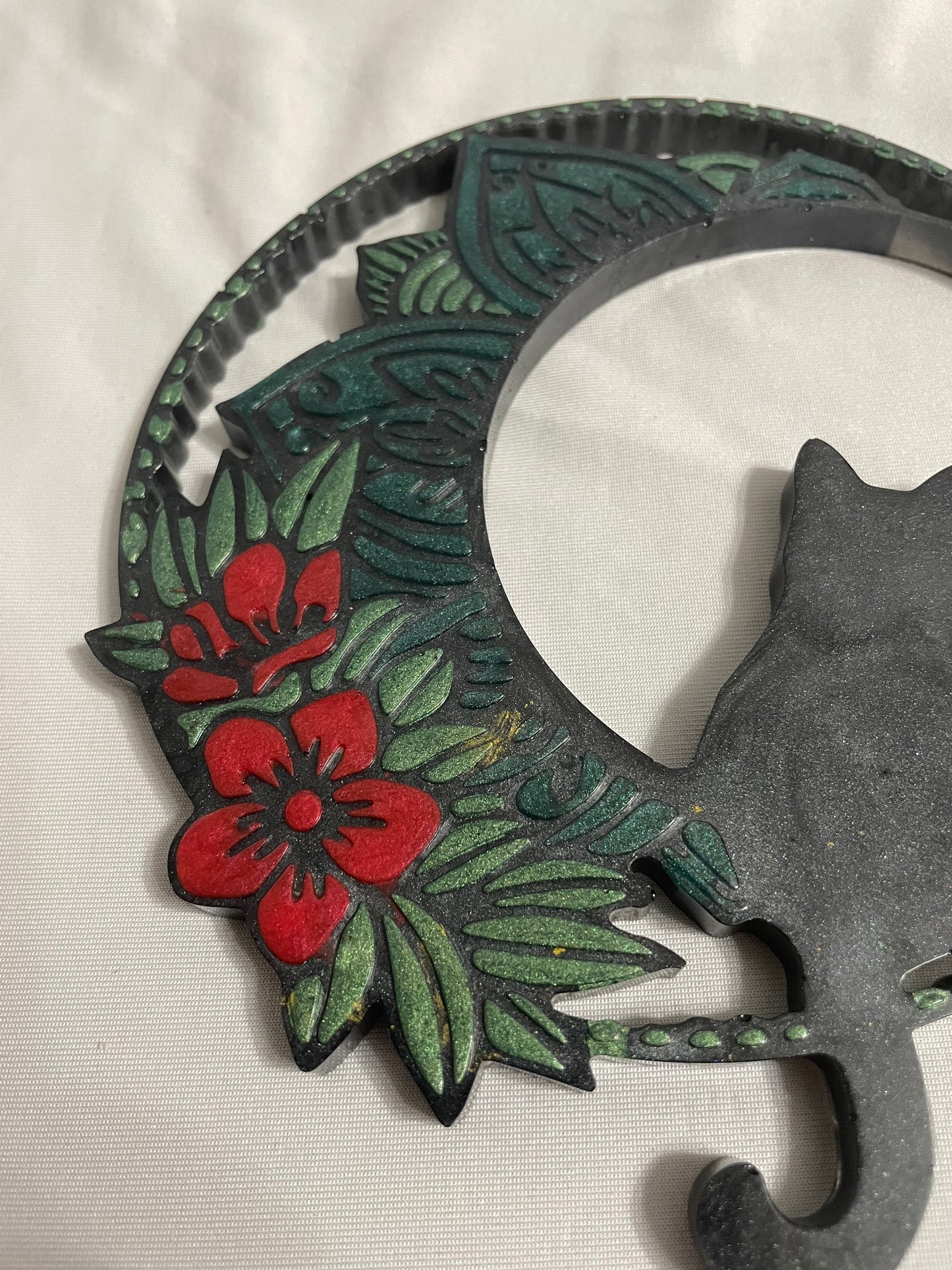 Cat on Moon :Wall Decoration