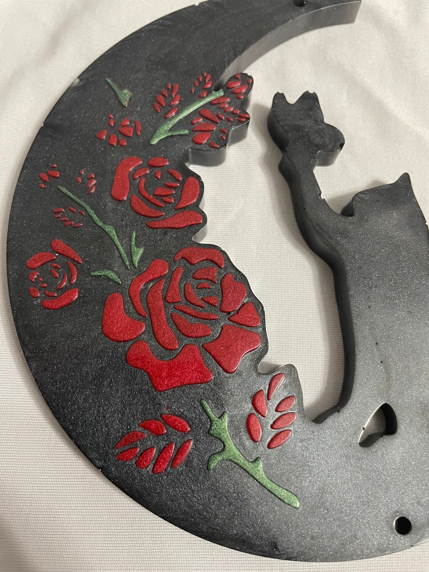 Cat on Moon :Wall Decoration