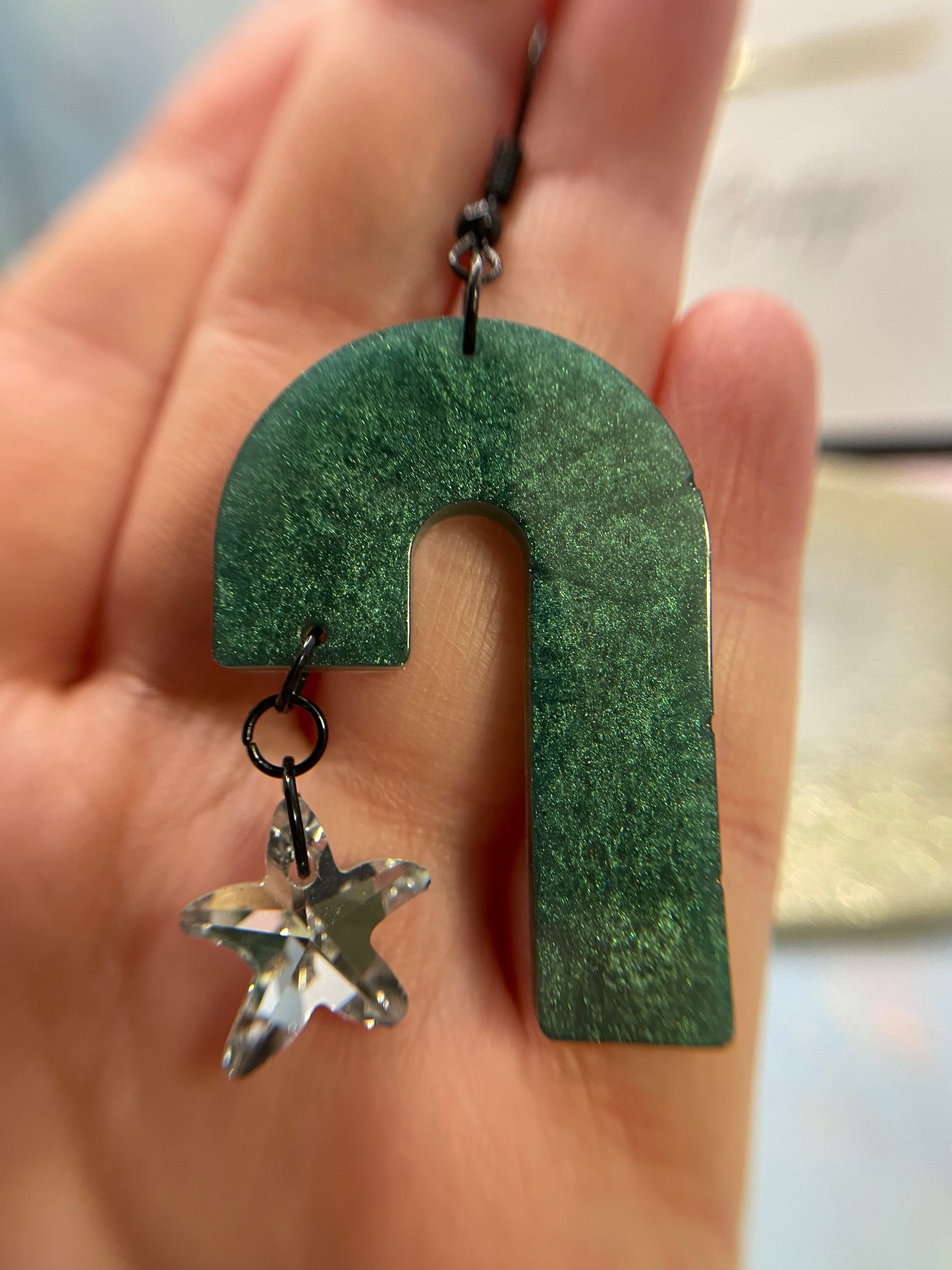 Boucles d'oreilles Étoile filante du J – Sans Nickel