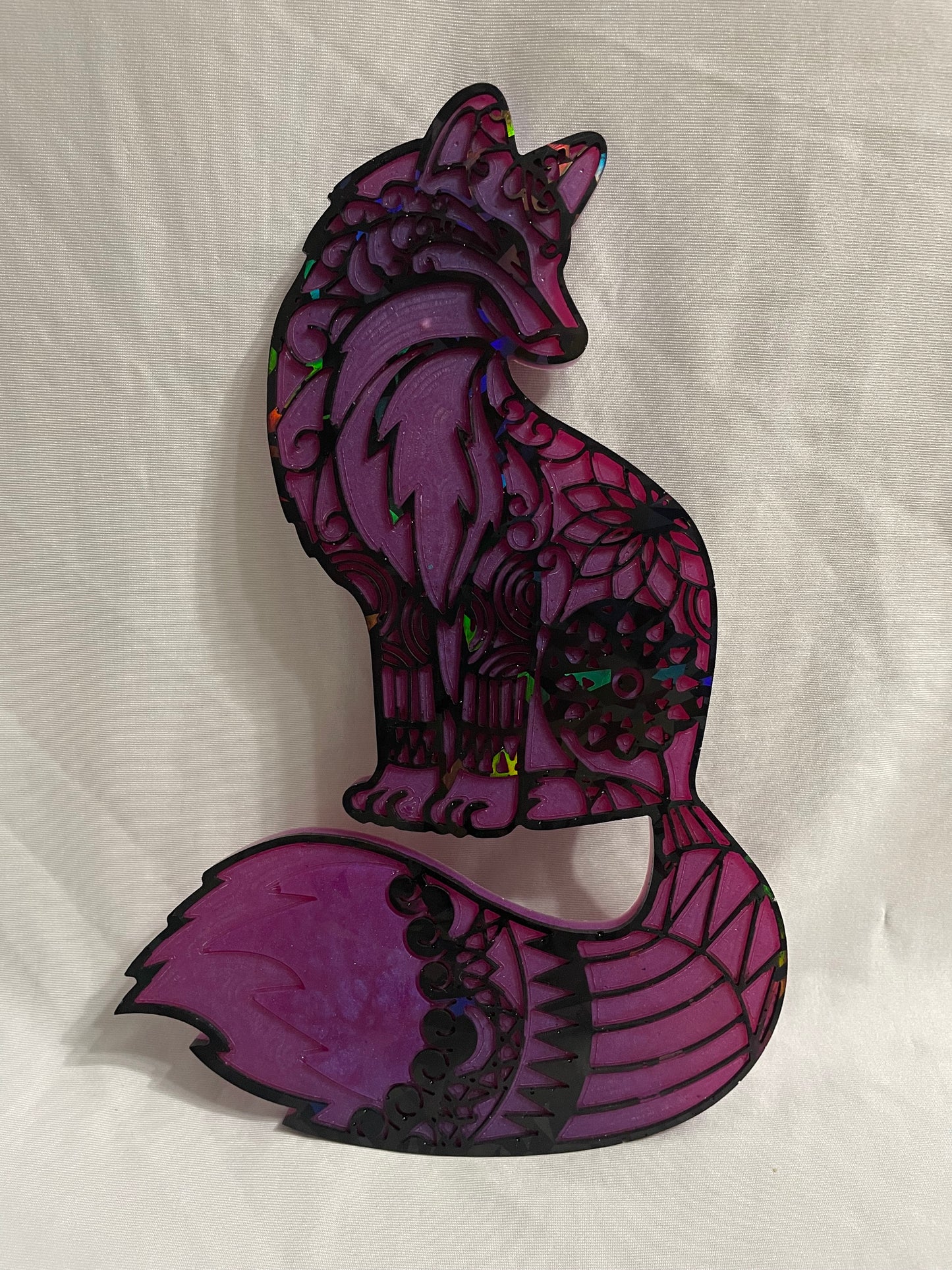 Wall decoration: Fox Holographic