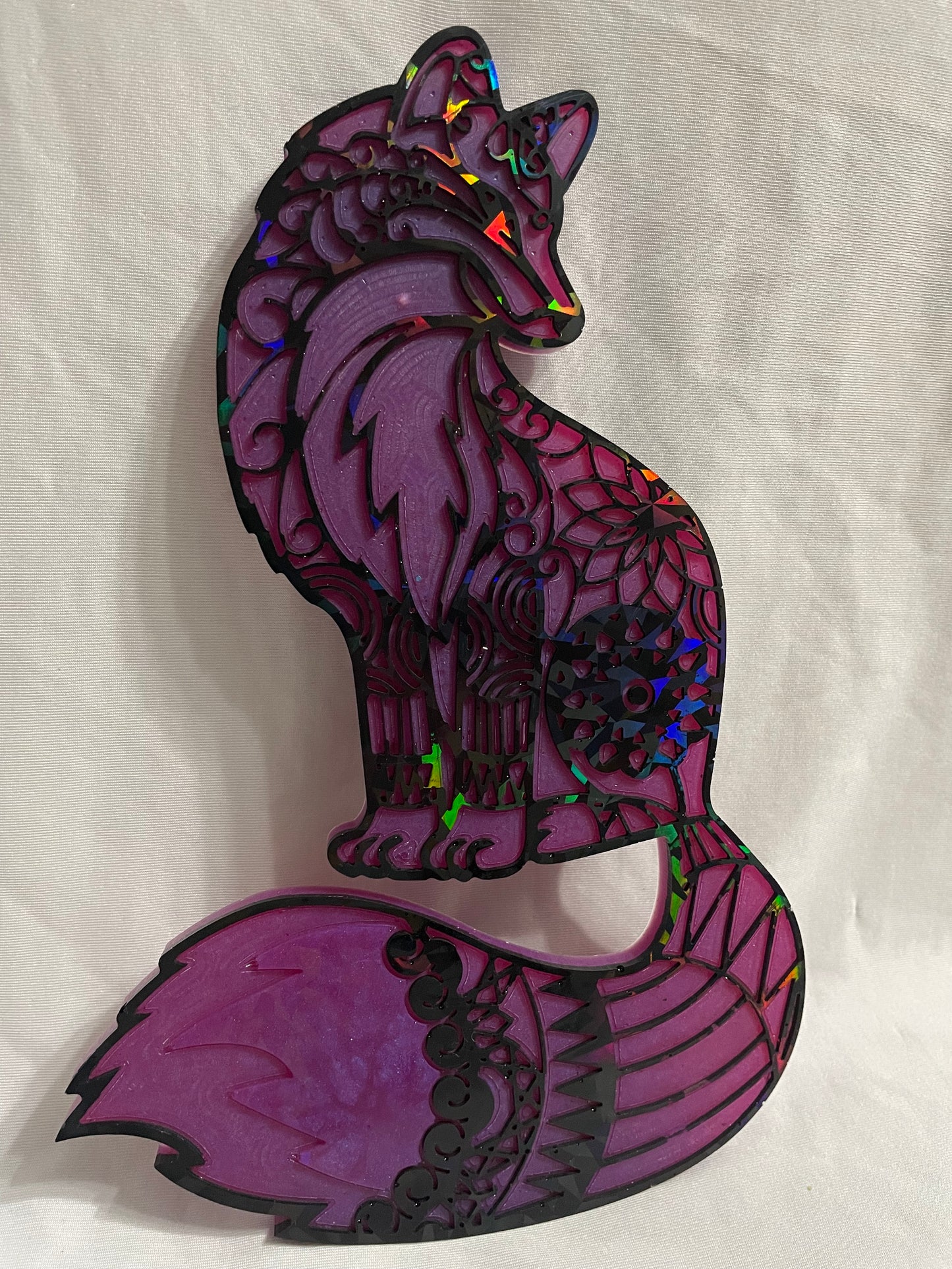 Wall decoration: Fox Holographic