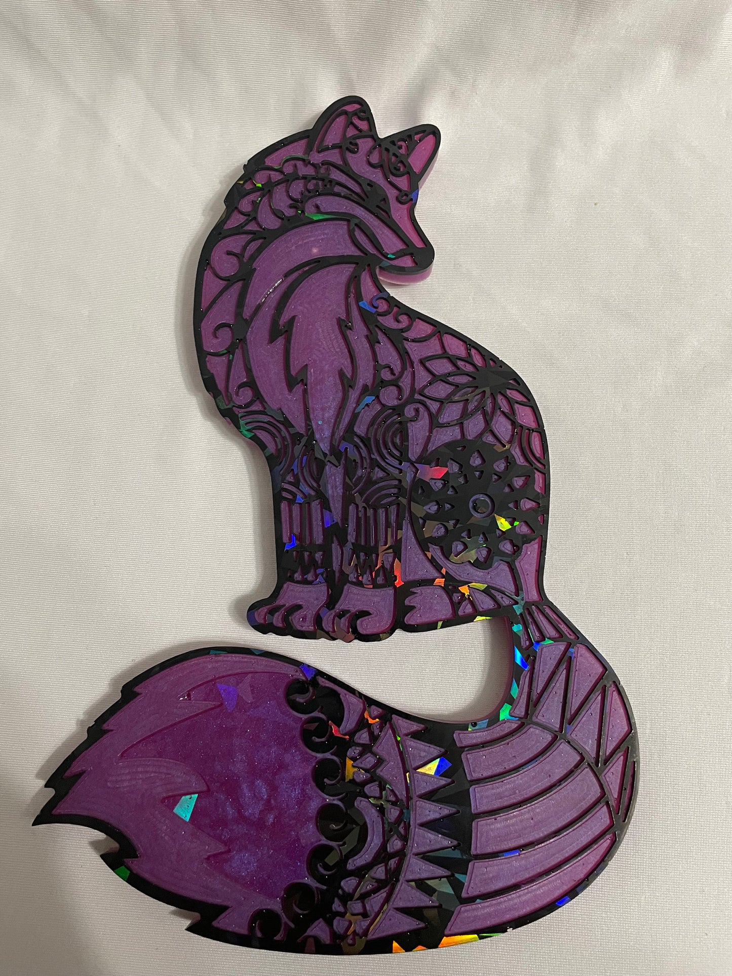 Wall decoration: Fox Holographic