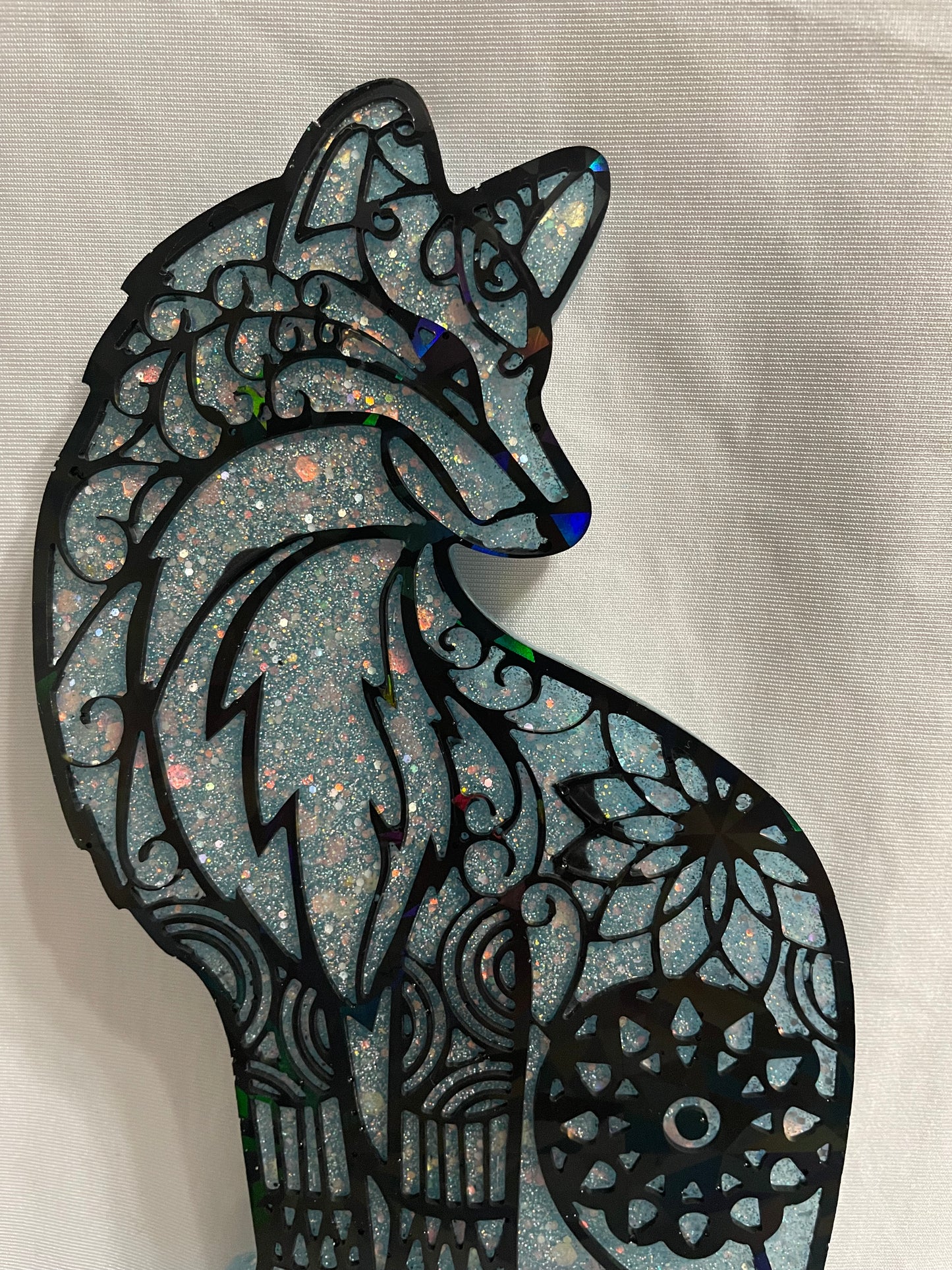 Wall decoration: Fox Holographic