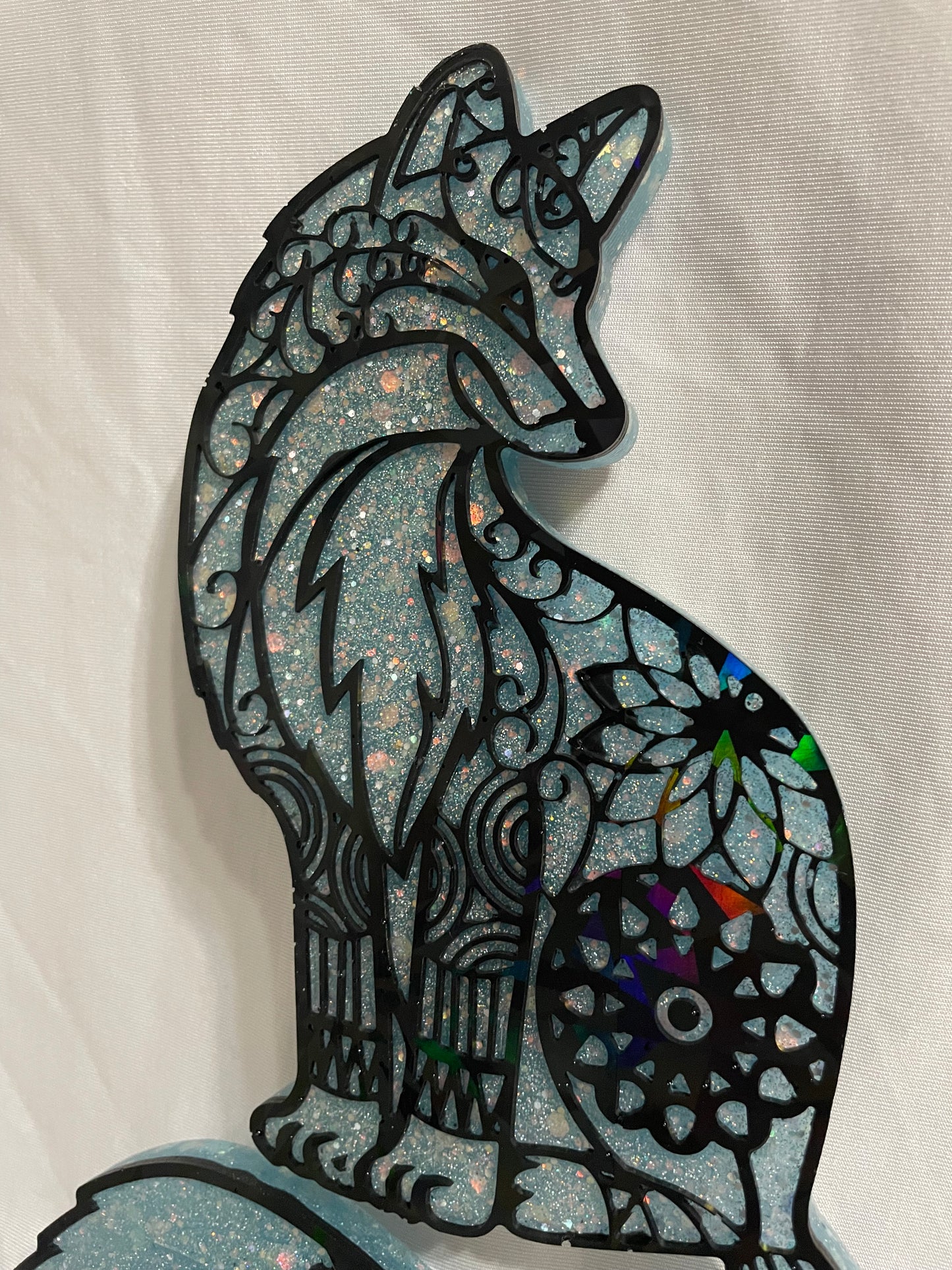 Wall decoration: Fox Holographic