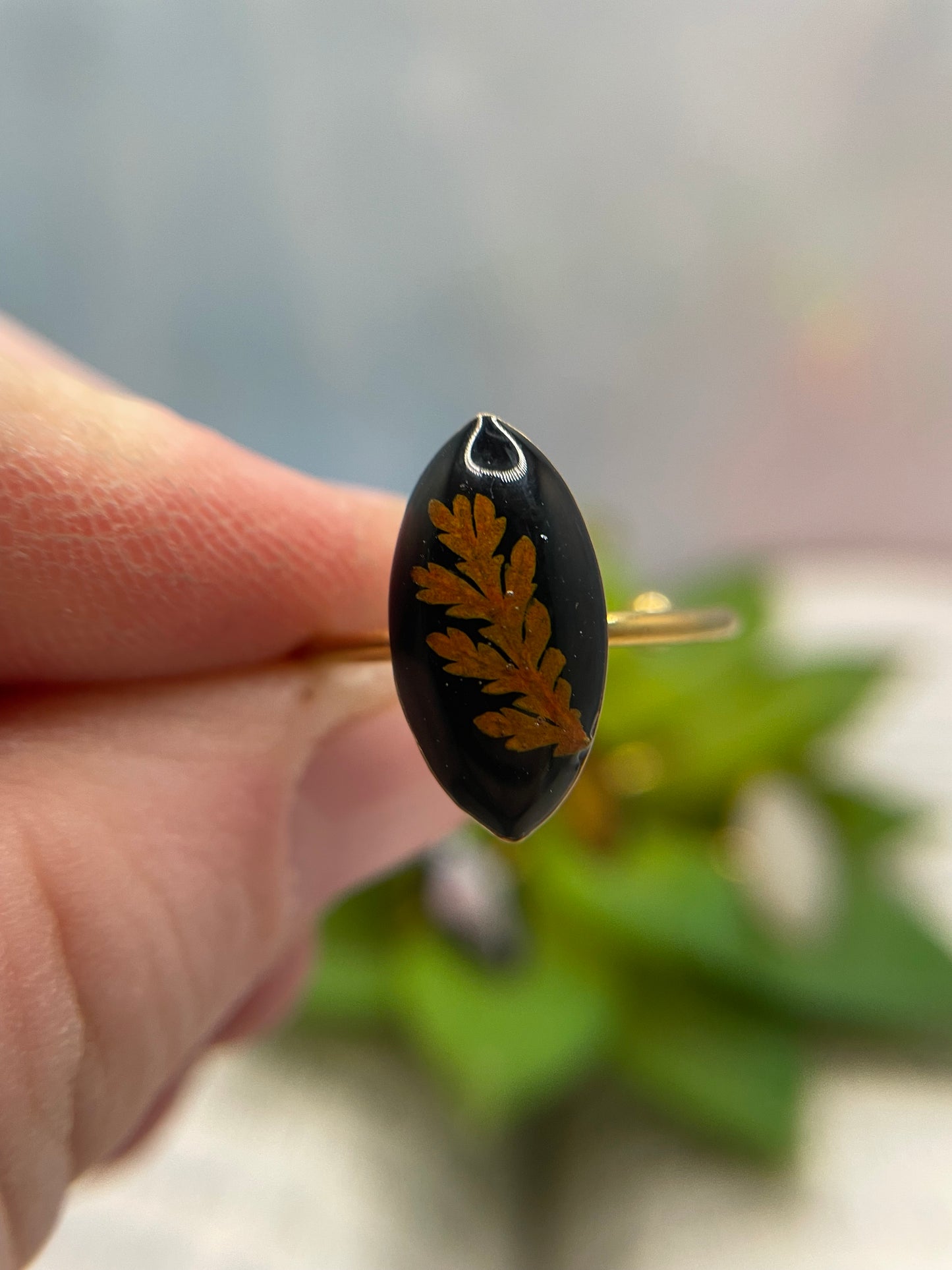 Adjustable Pointy Oval Stainless Steel Rings