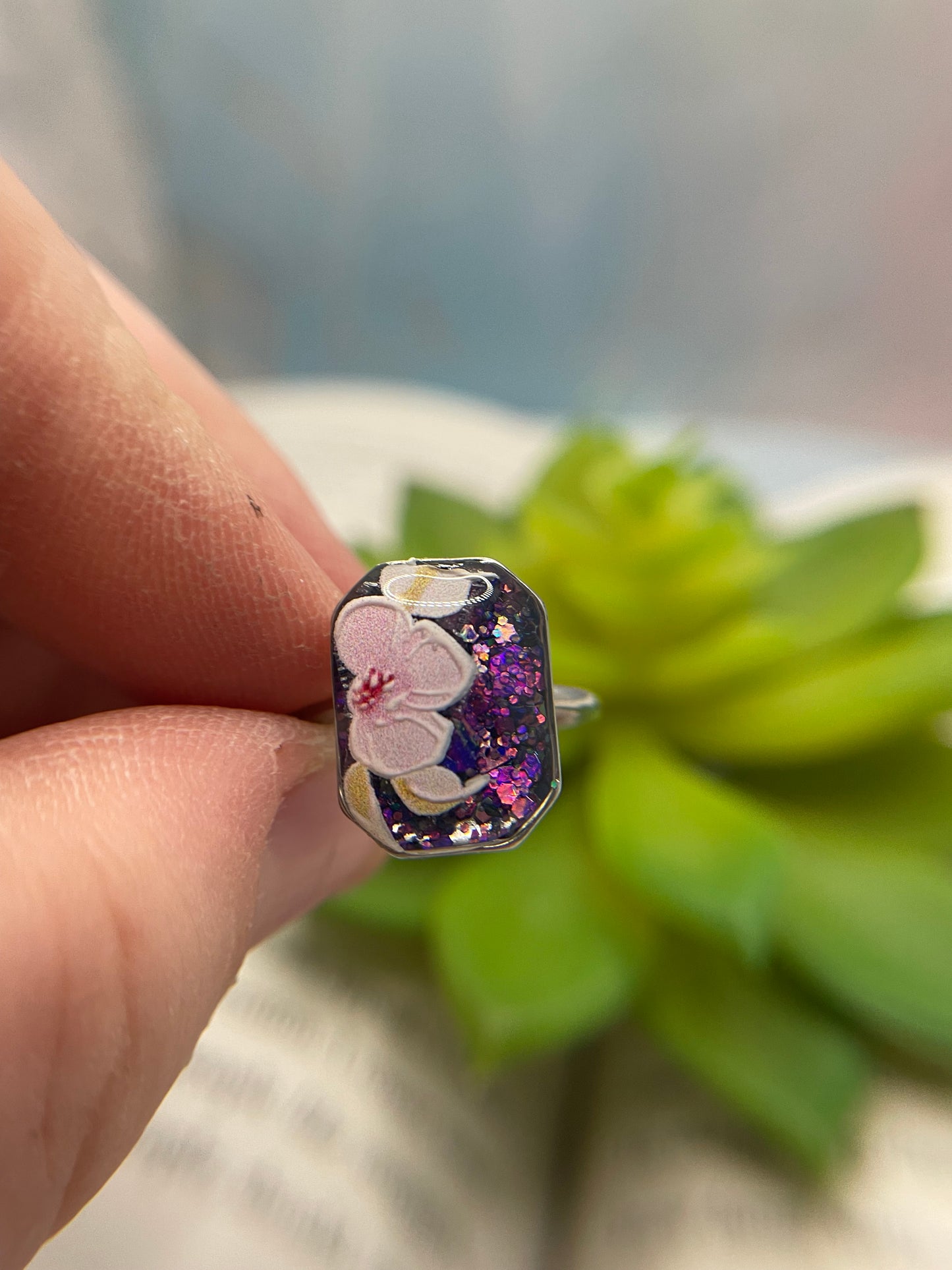 Adjustable Oval Rings