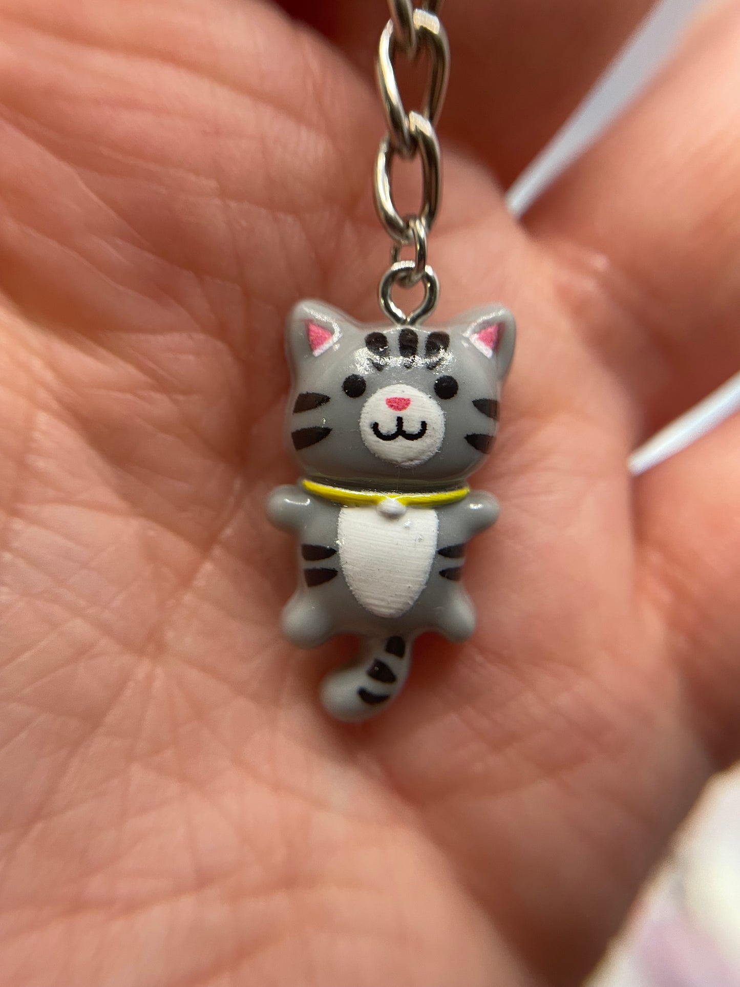 Cute Cat Keychain
