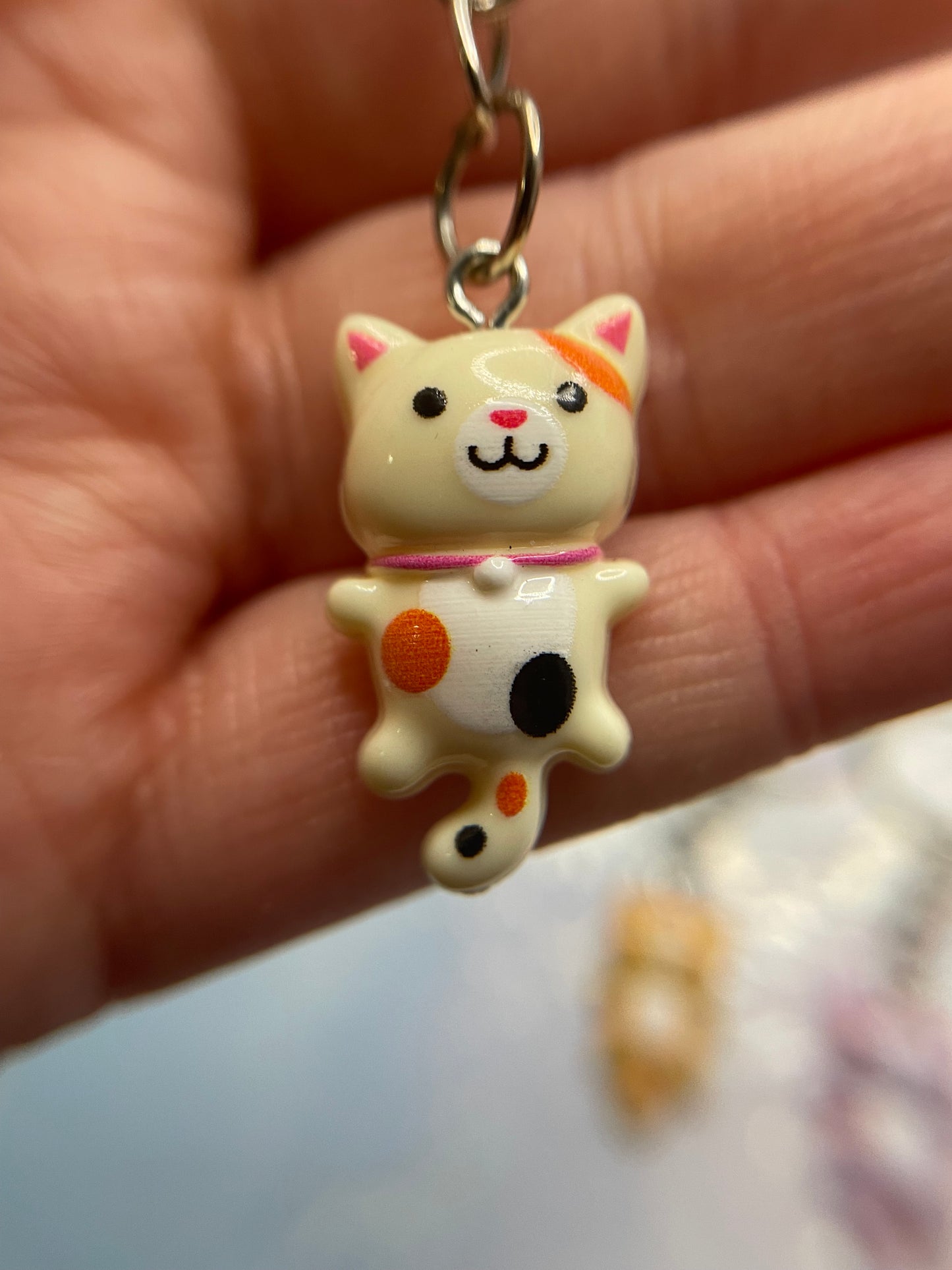 Cute Cat Keychain