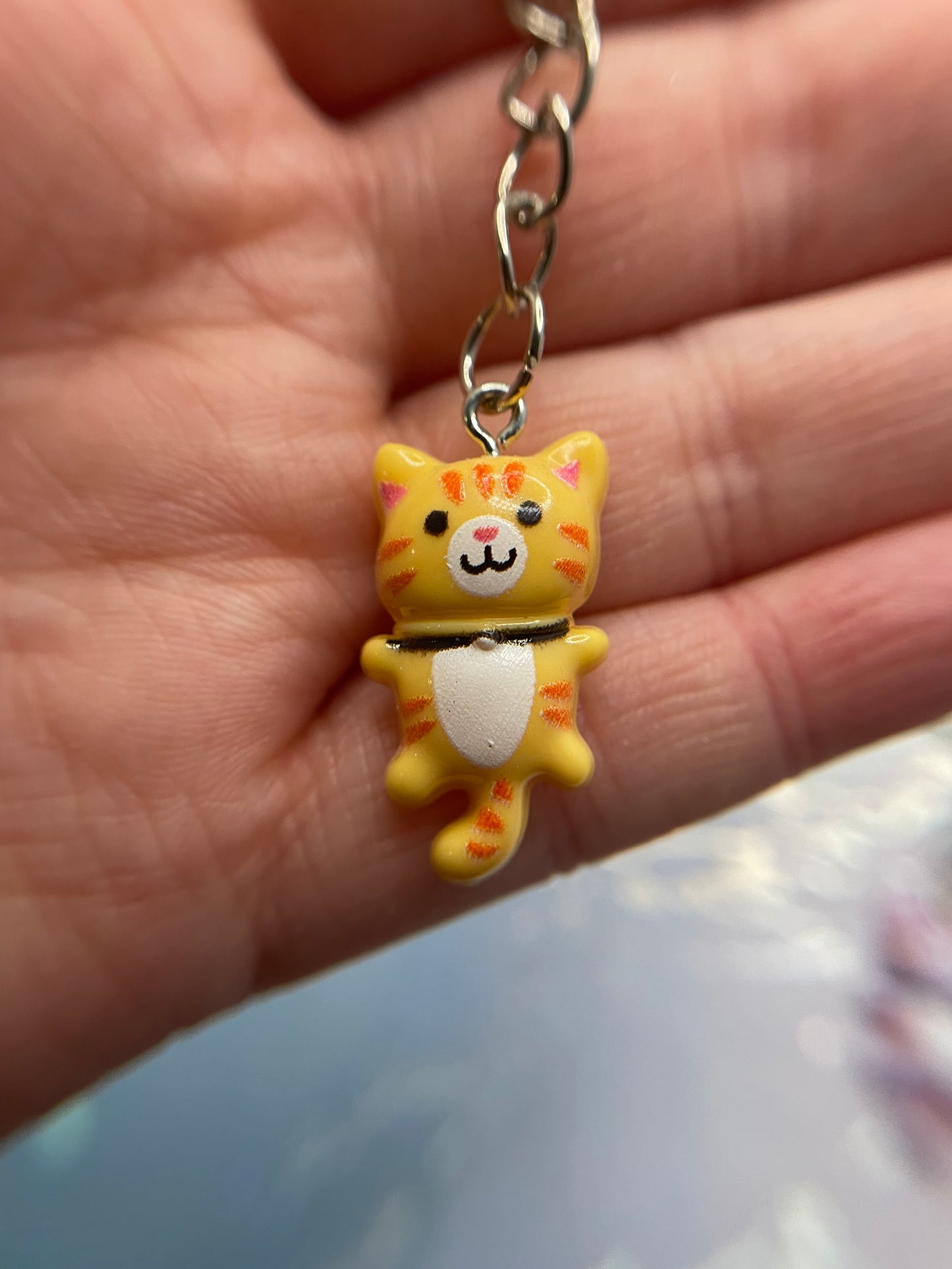 Cute Cat Keychain
