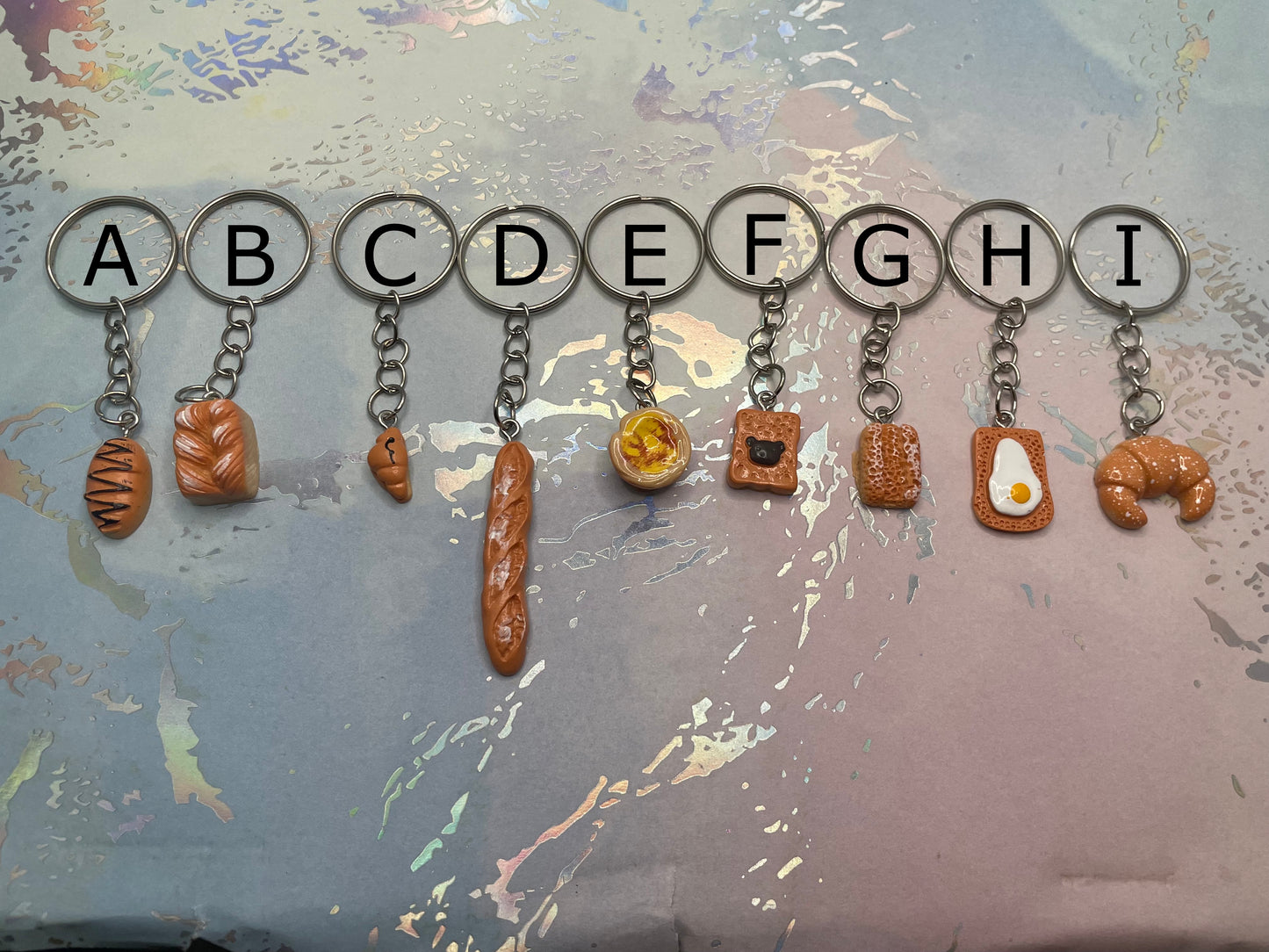 Pastry Keychains – Miniature Bakery Collection