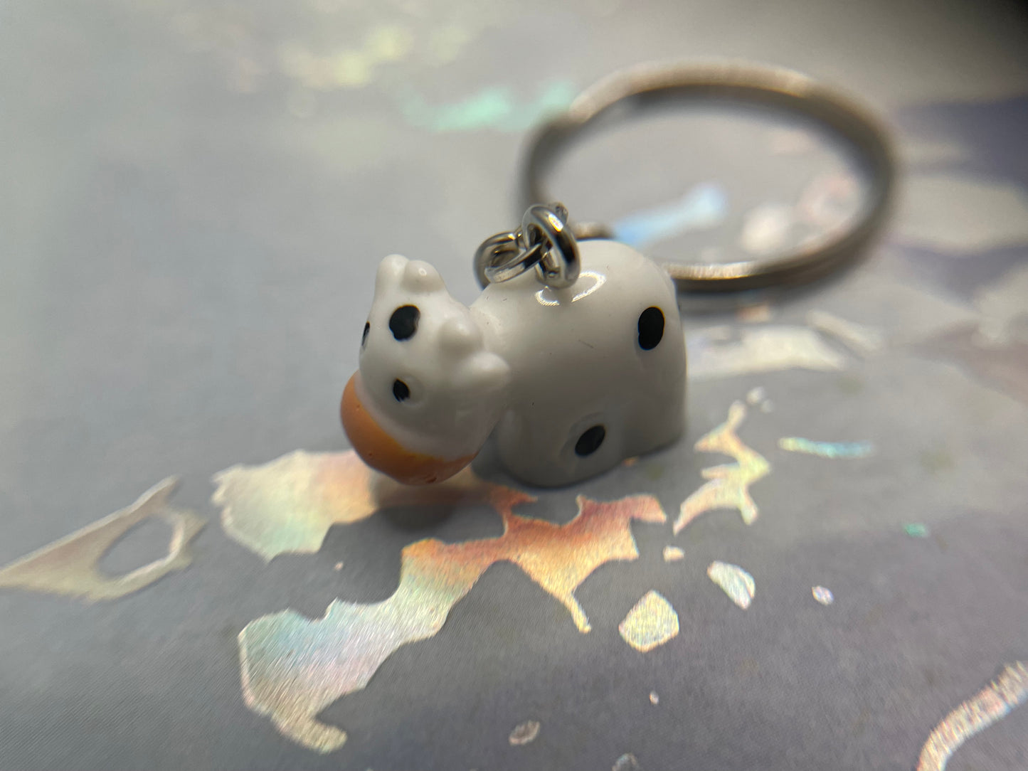 Cow Keychain