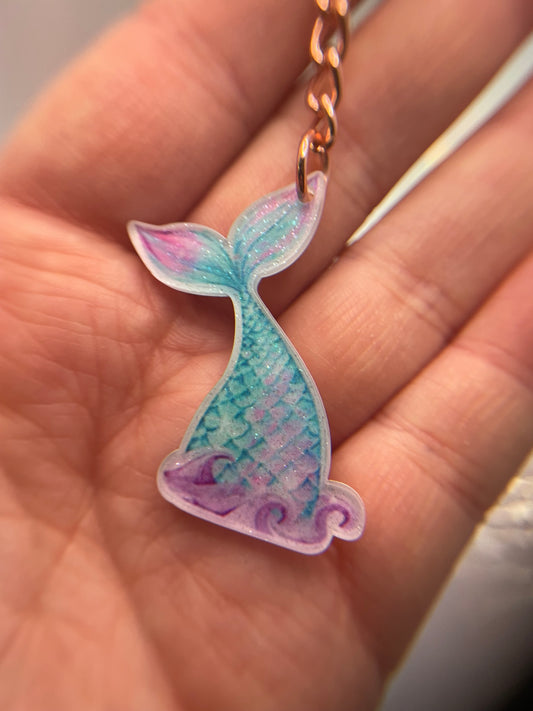 Mermaid Tail Keychain