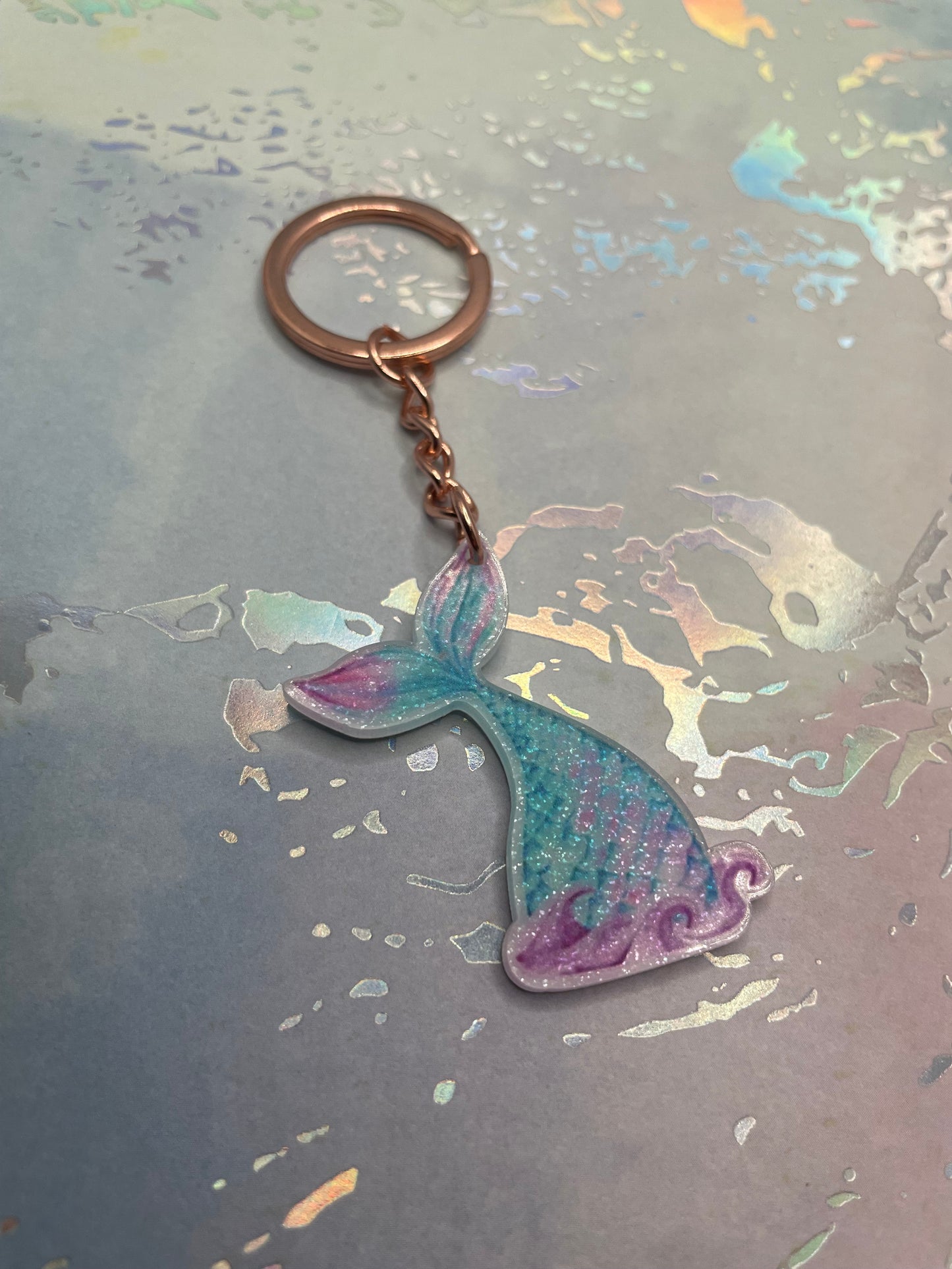 Mermaid Tail Keychain