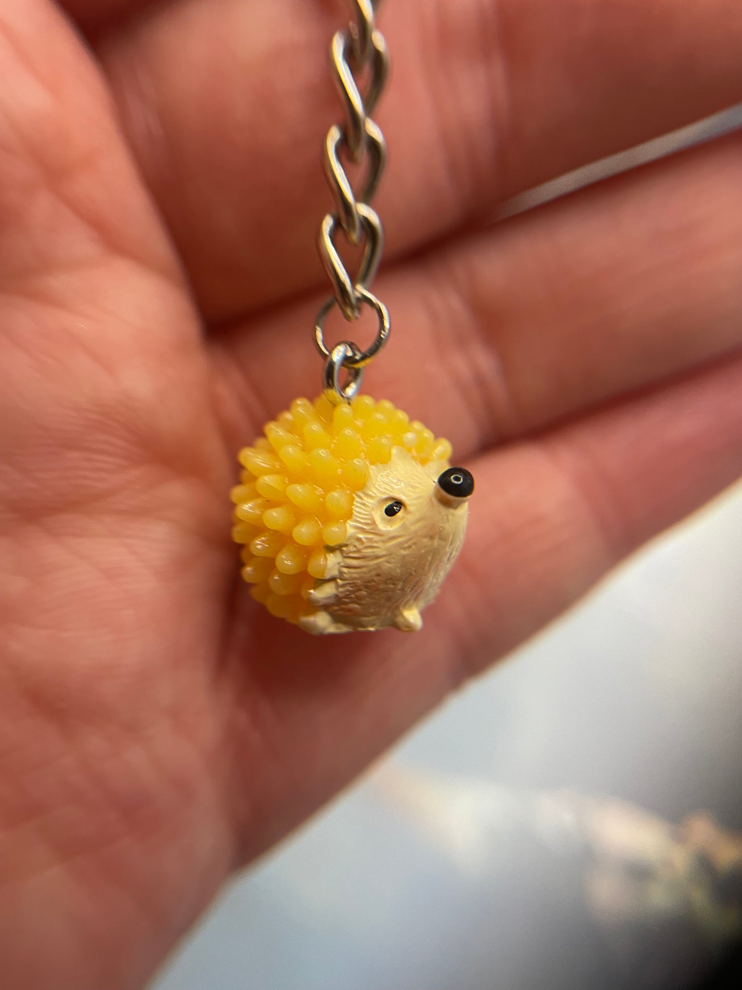 Hedgehog Keychain