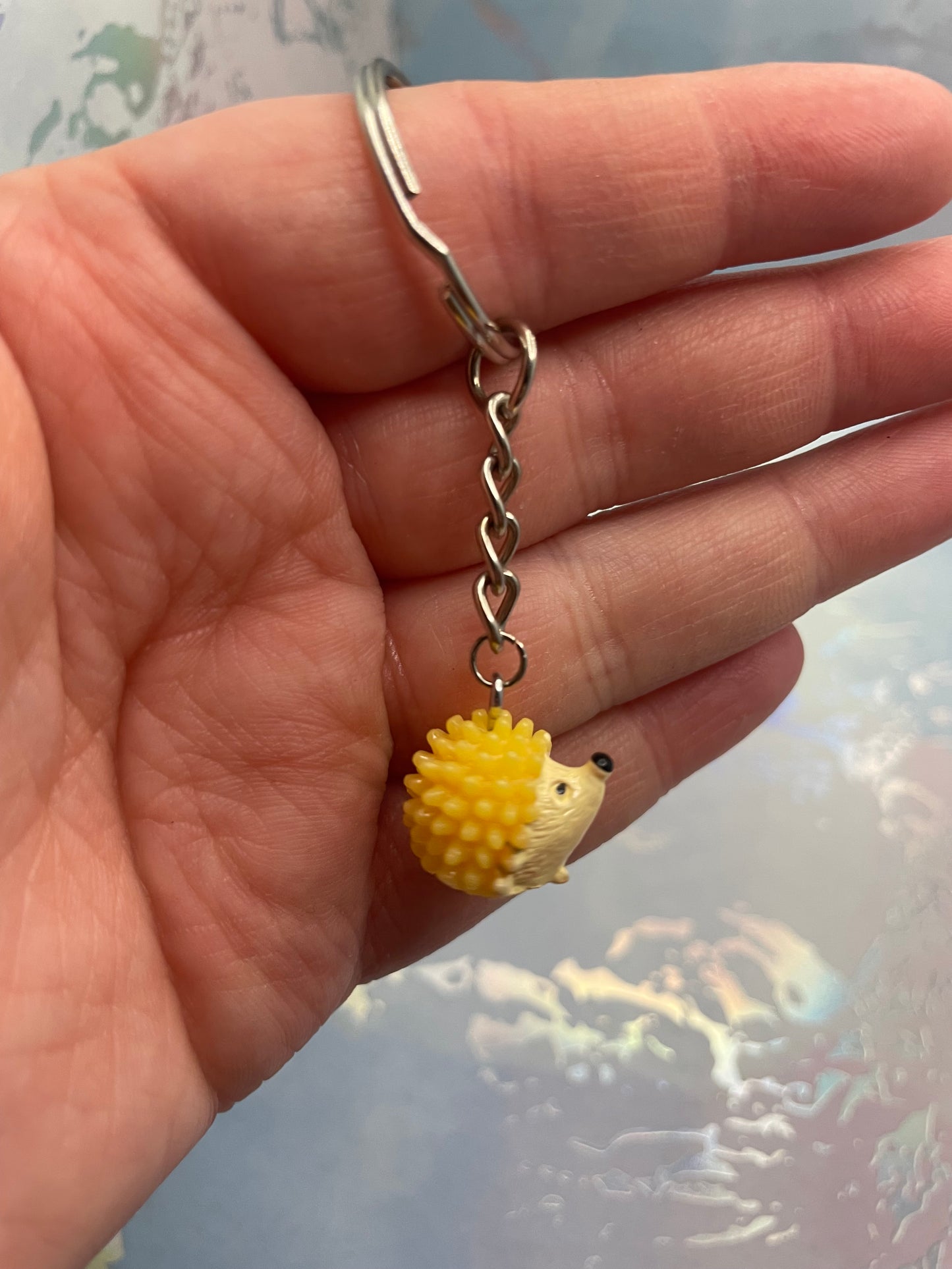 Hedgehog Keychain