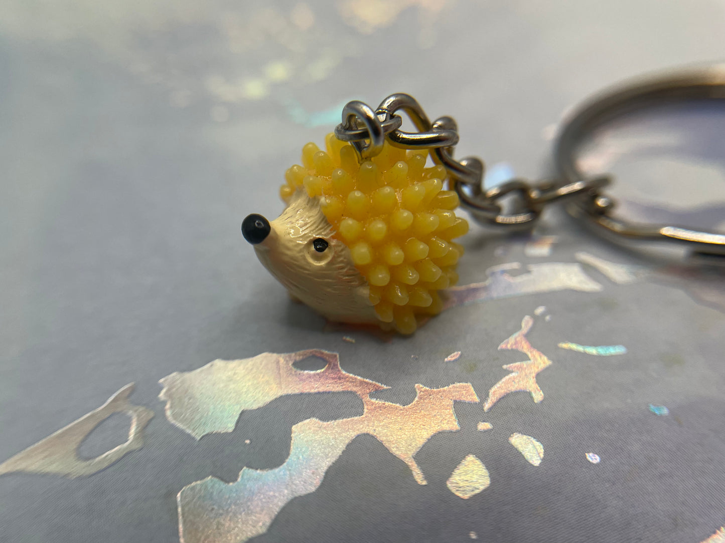 Hedgehog Keychain