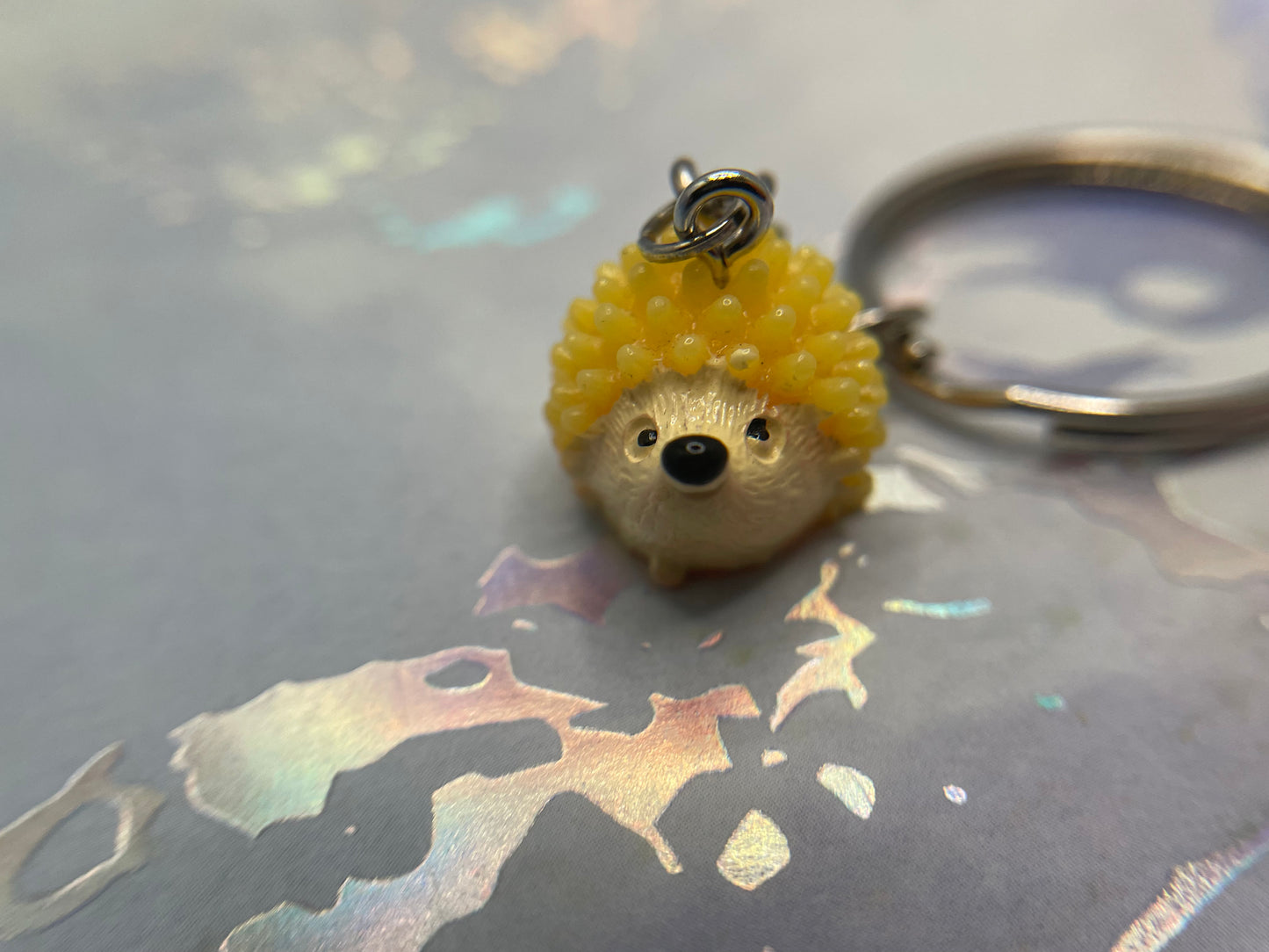 Hedgehog Keychain