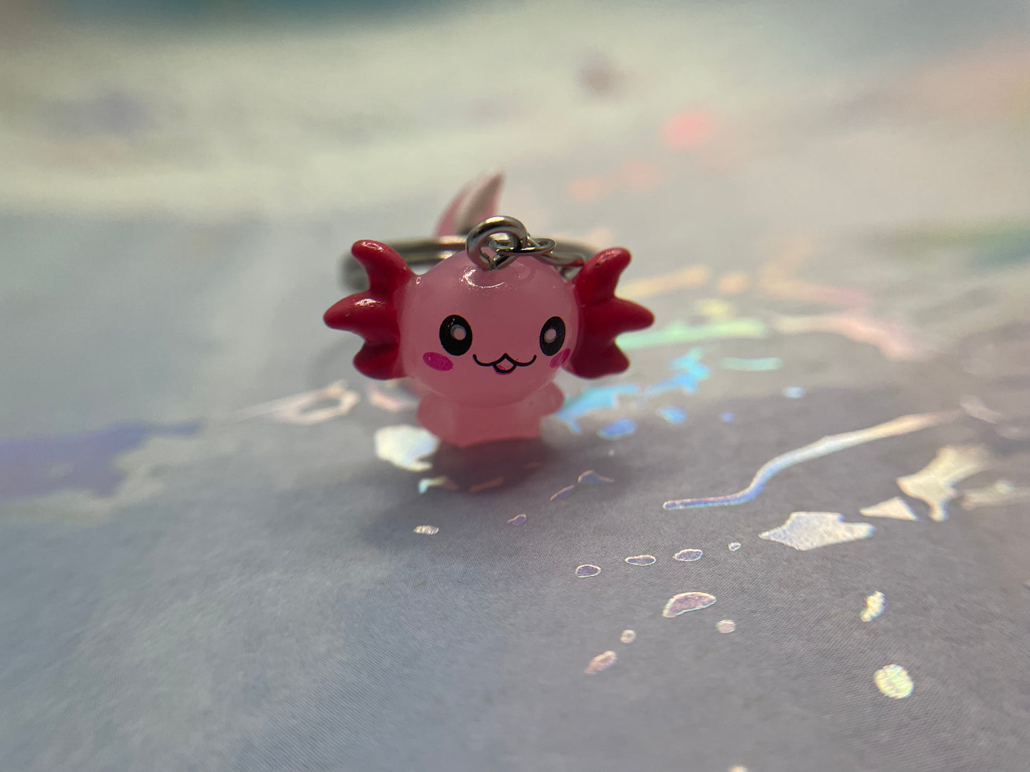 Axolotl Keychain