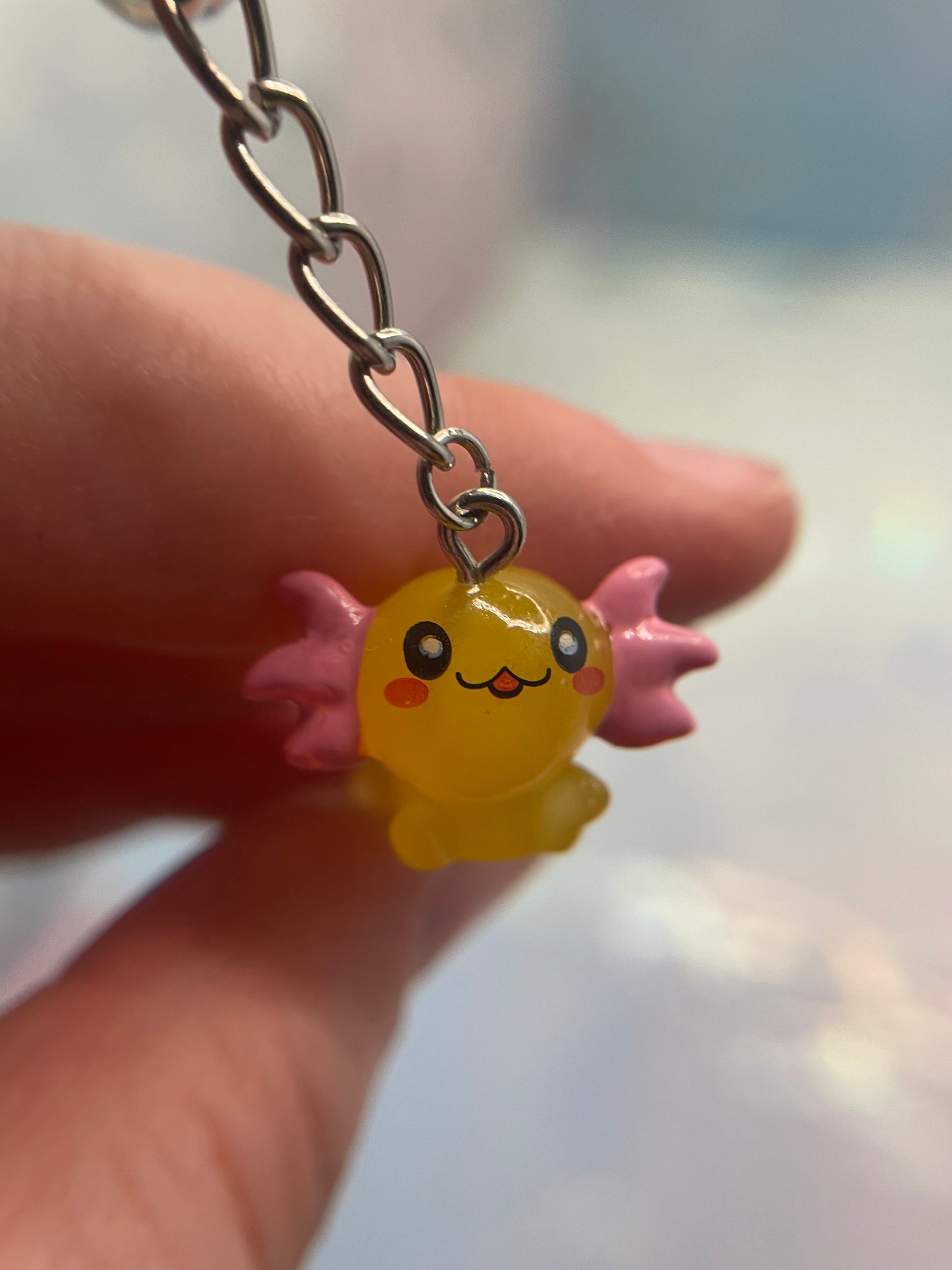 Axolotl Keychain
