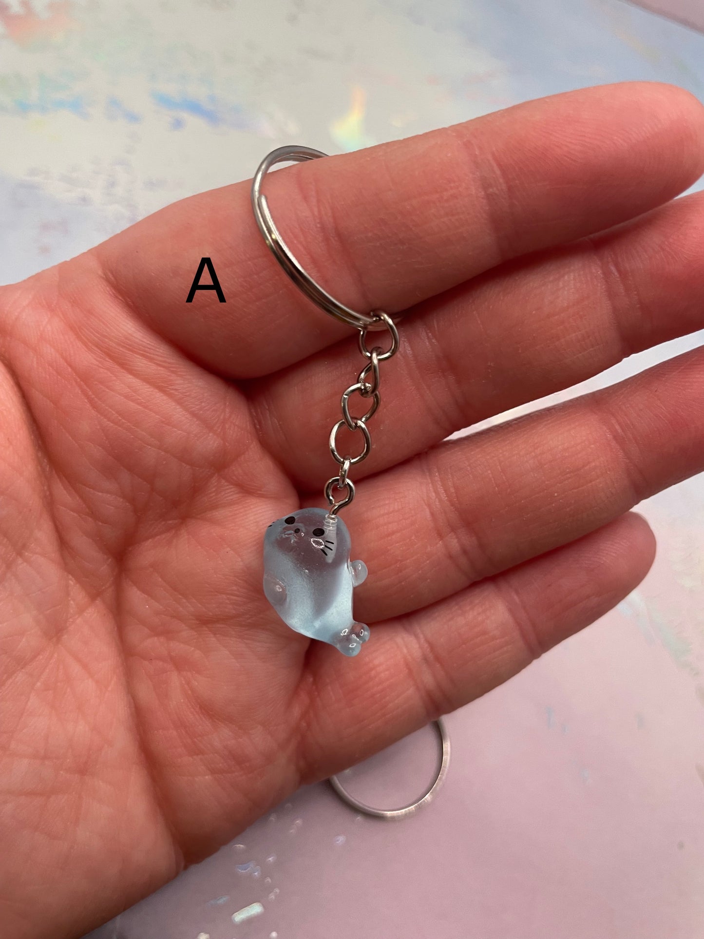mini seal keychains