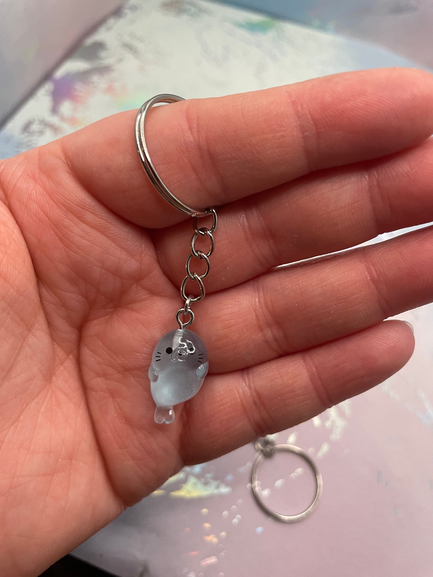 mini seal keychains