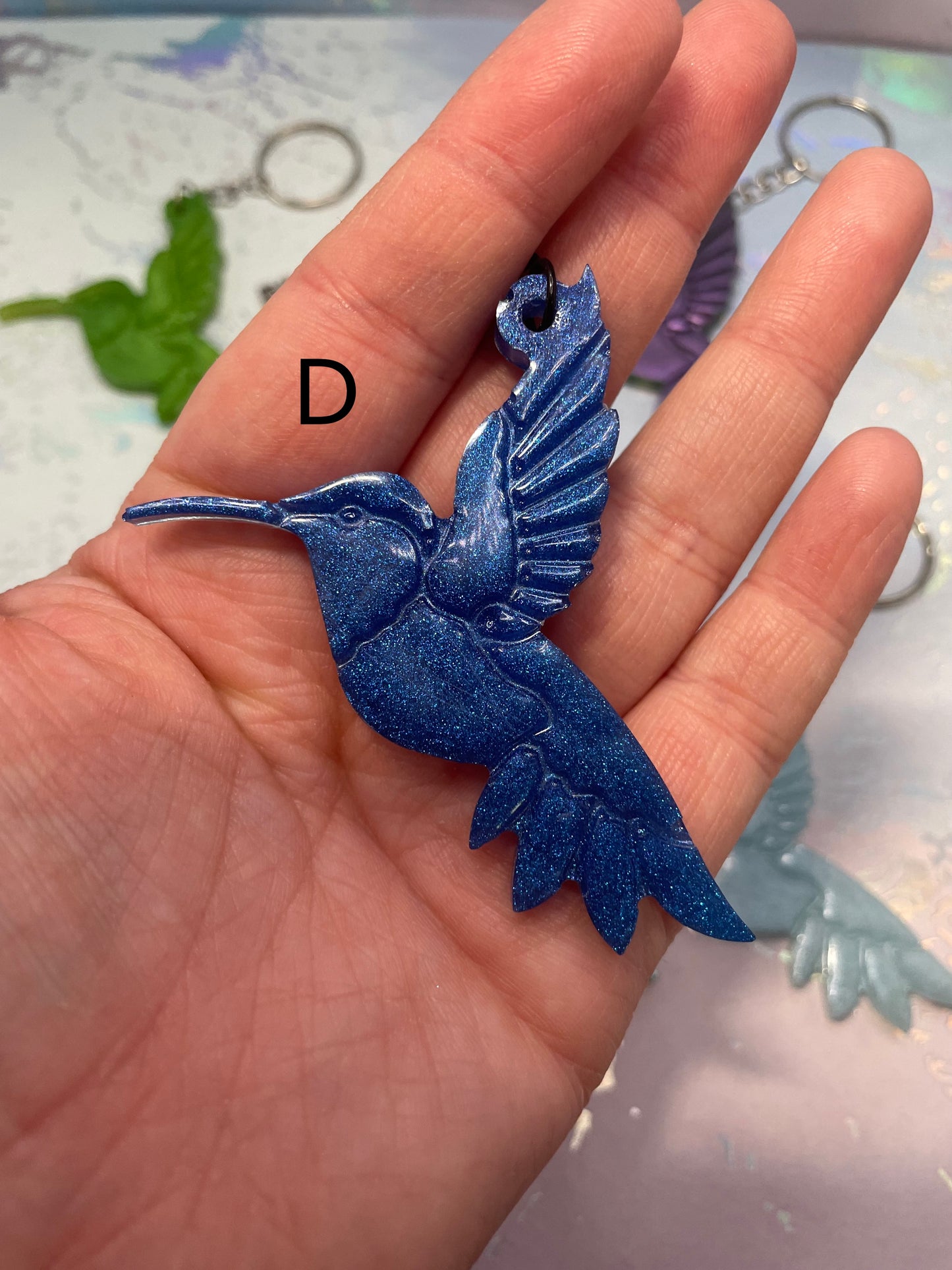 Hummingbird Keychain
