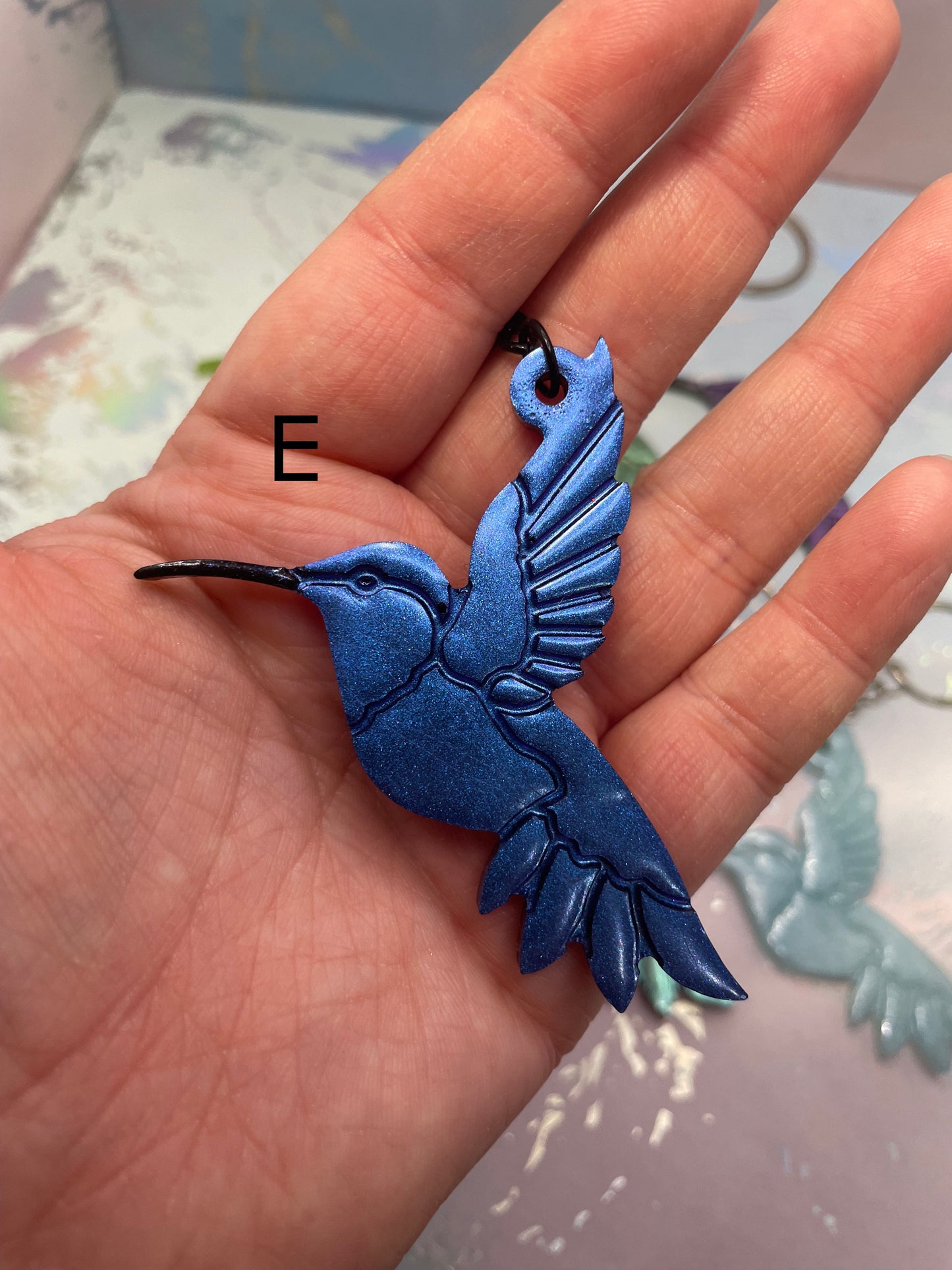 Hummingbird Keychain