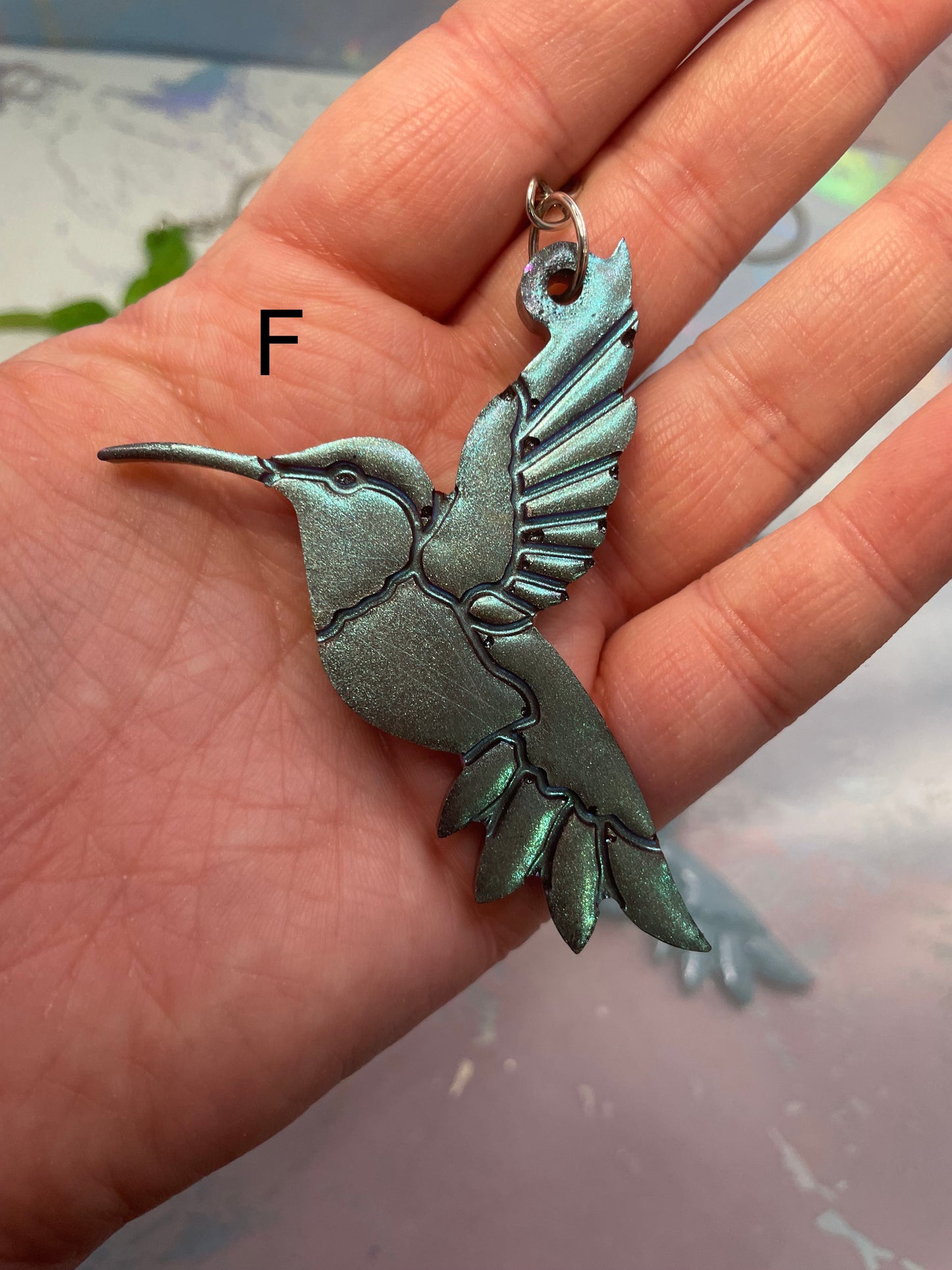 Hummingbird Keychain