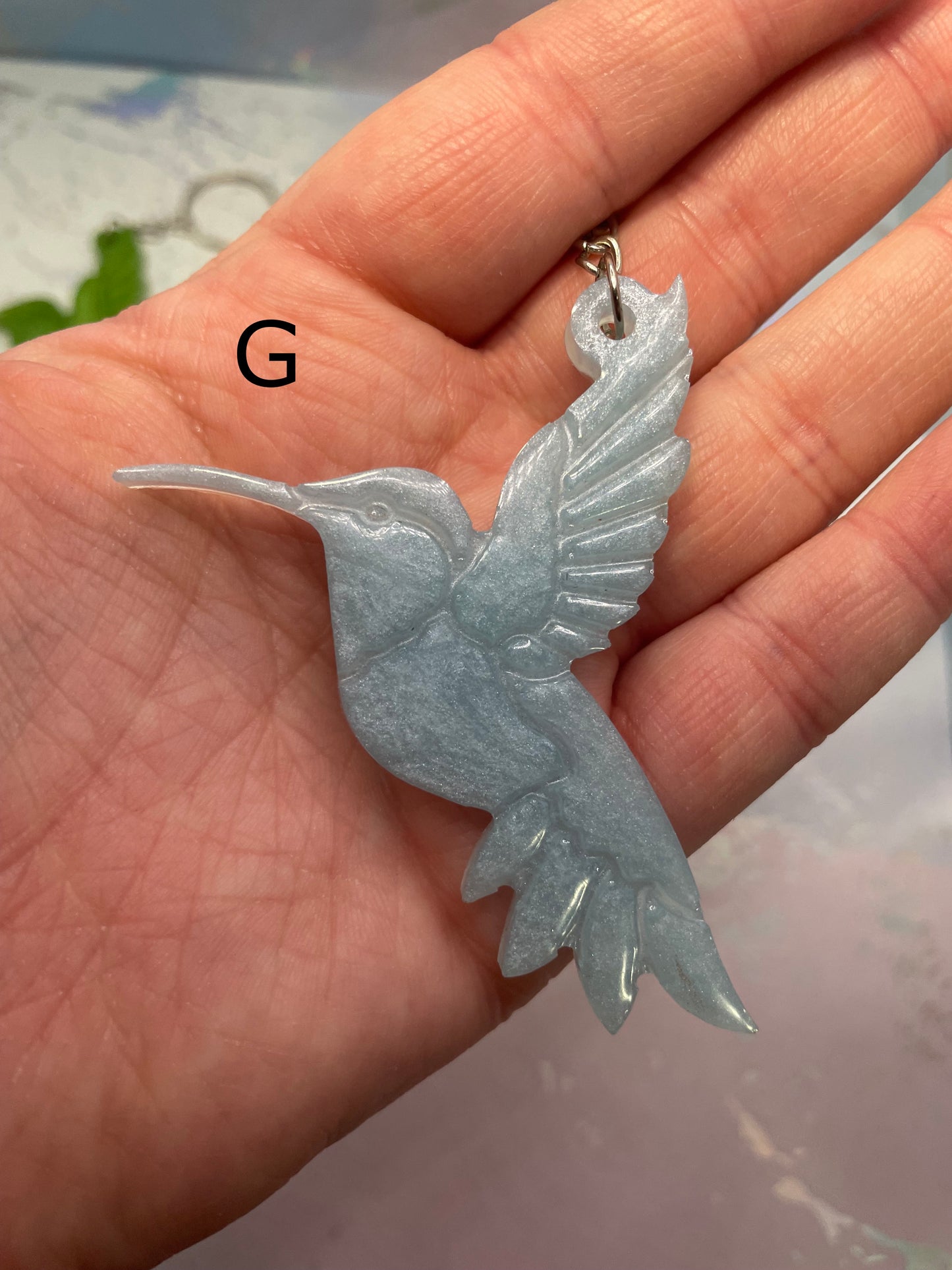 Hummingbird Keychain