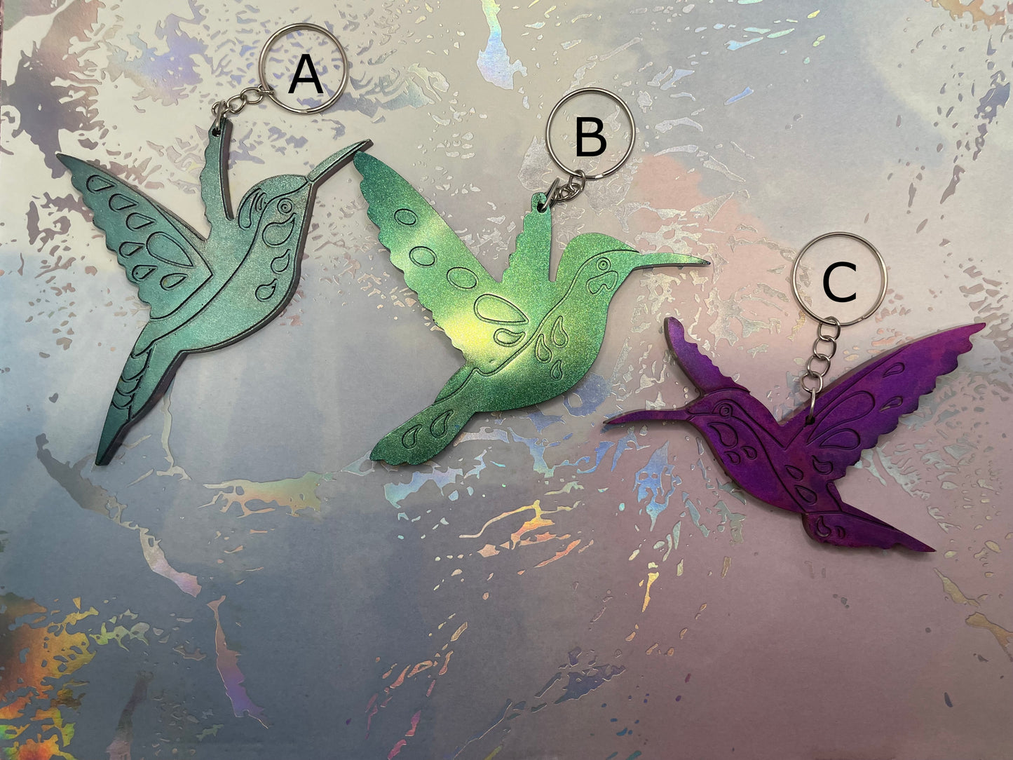 Big Hummingbird Keychain