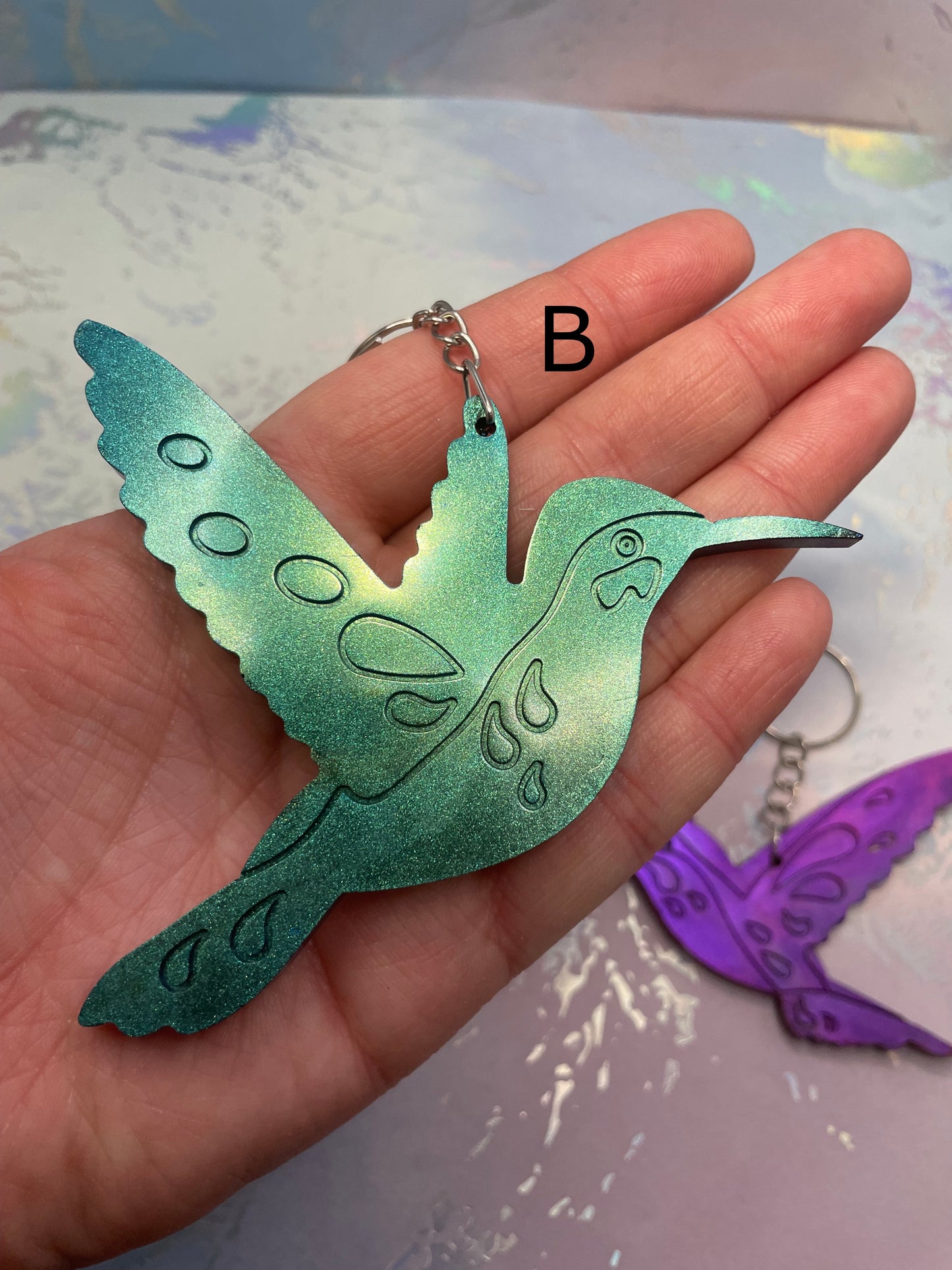 Big Hummingbird Keychain