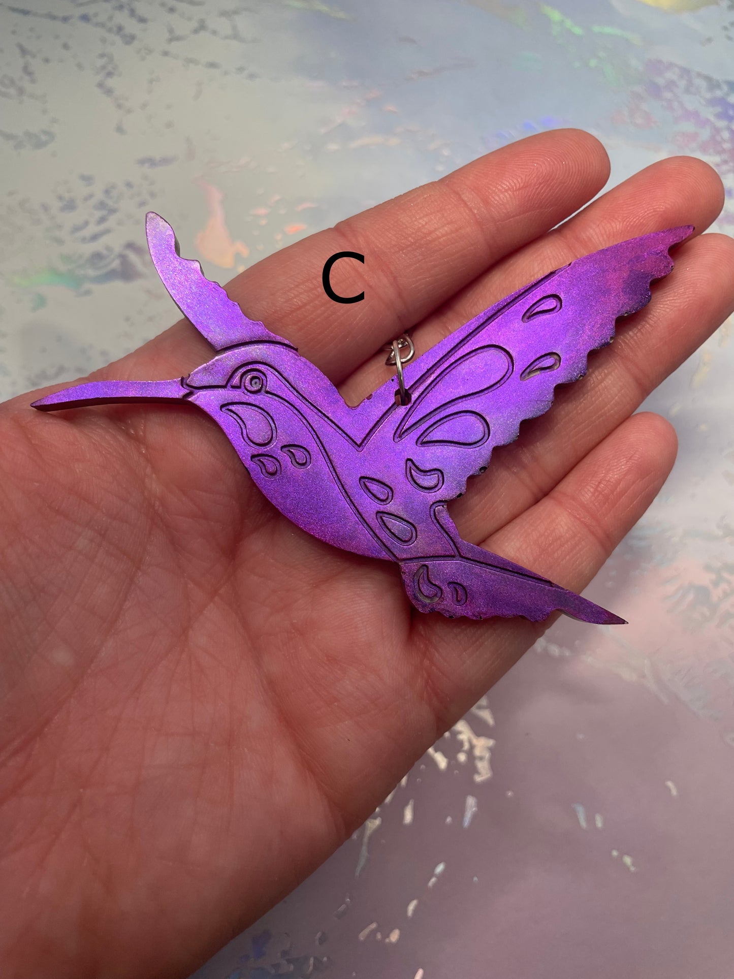 Big Hummingbird Keychain