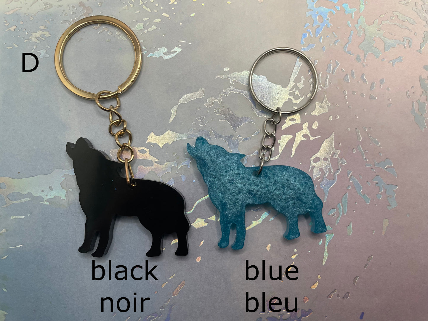 Wolf Keychain