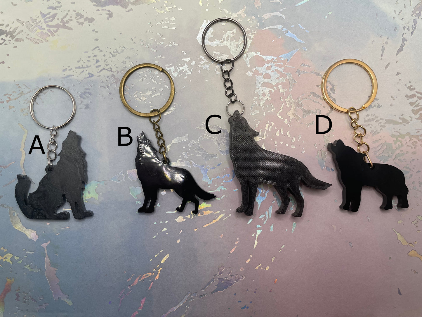 Wolf Keychain