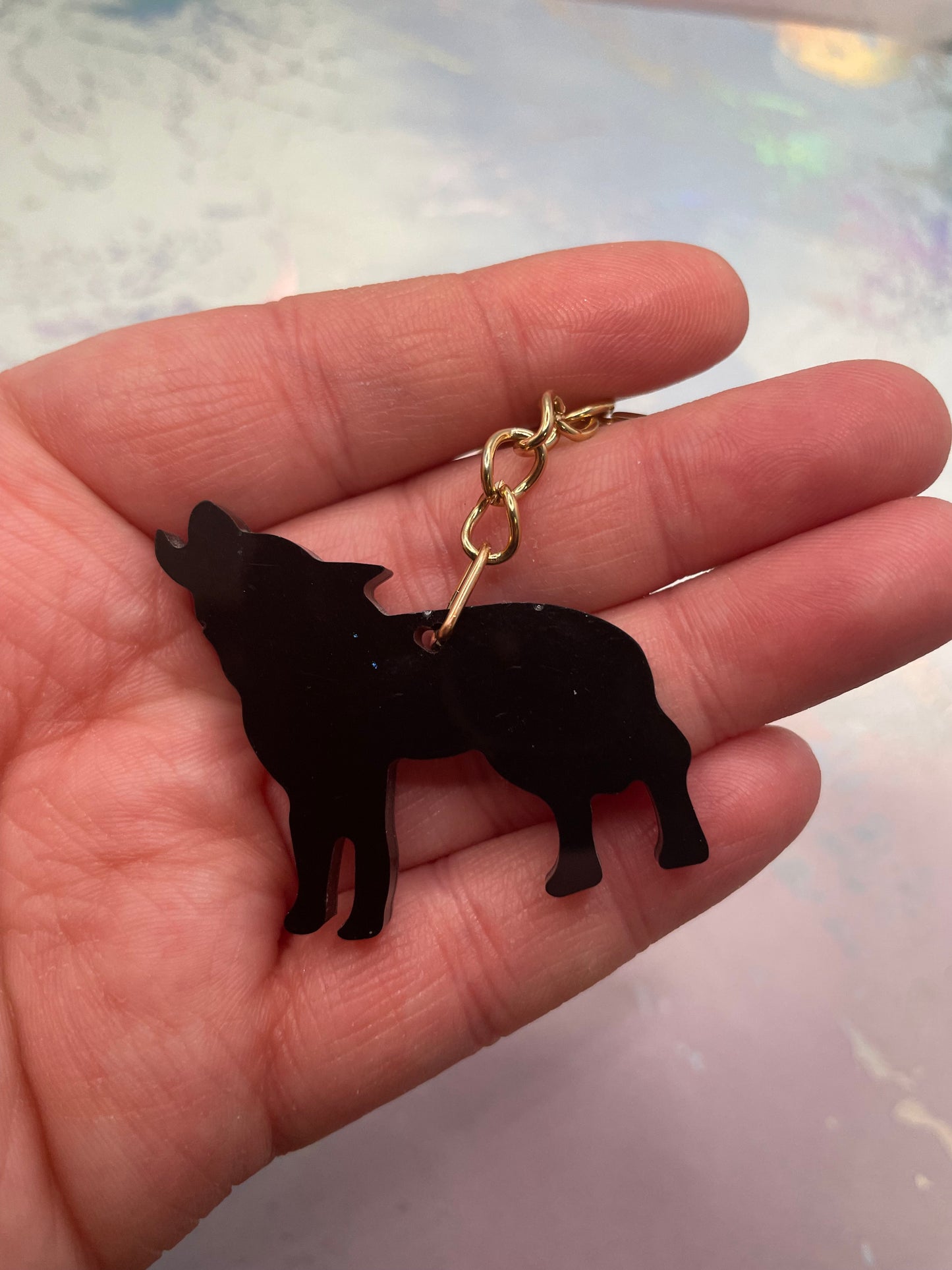 Wolf Keychain