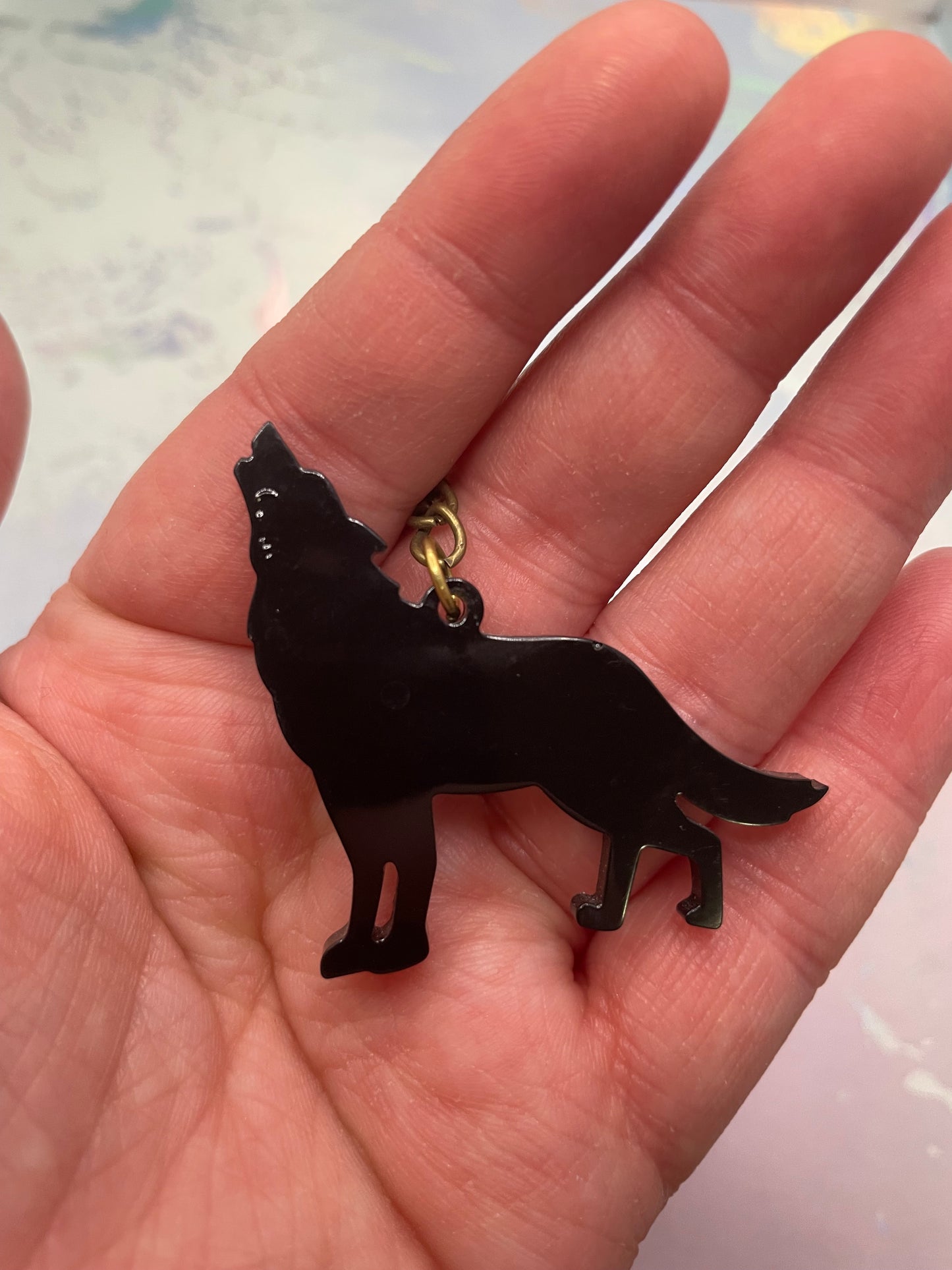 Wolf Keychain