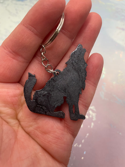 Wolf Keychain
