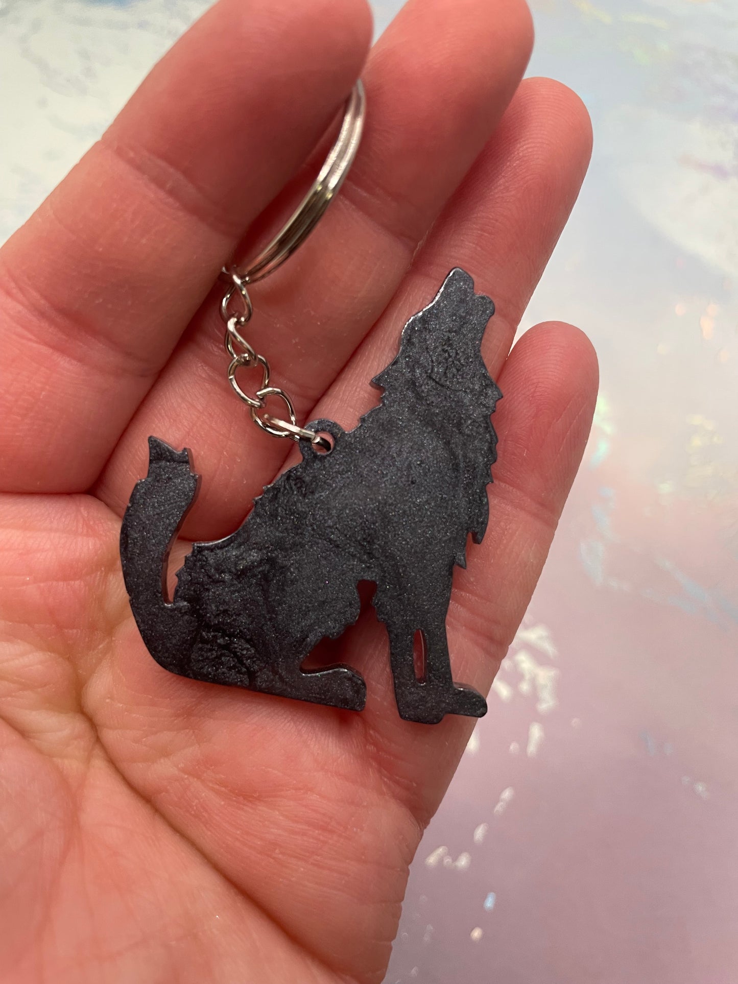 Wolf Keychain