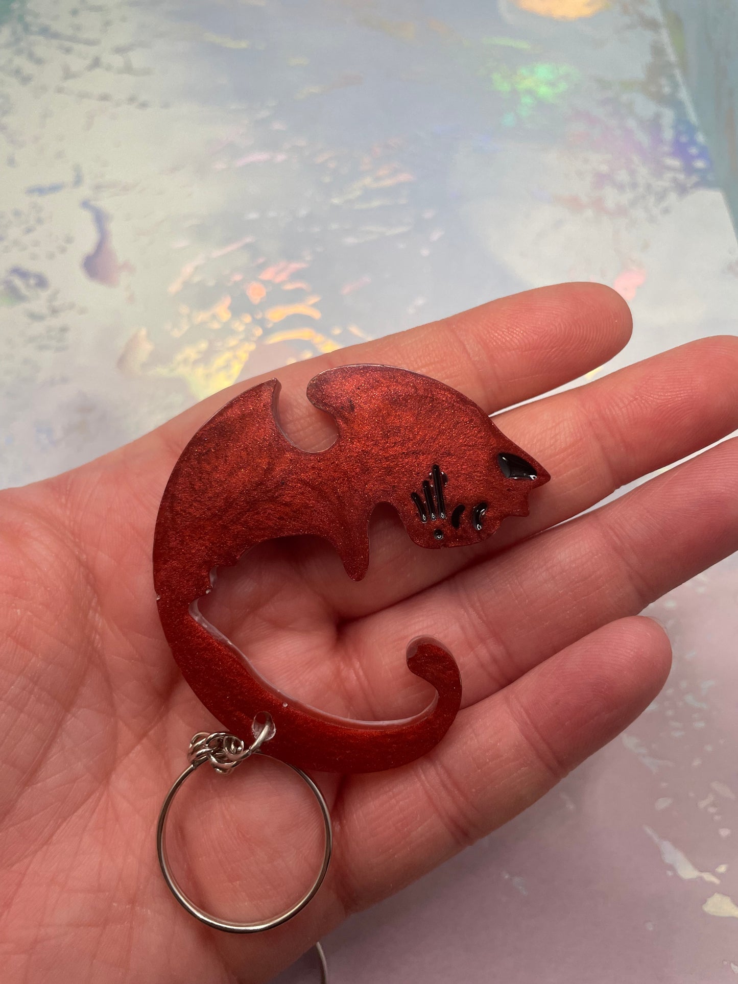 Big Cat Matching Keychain