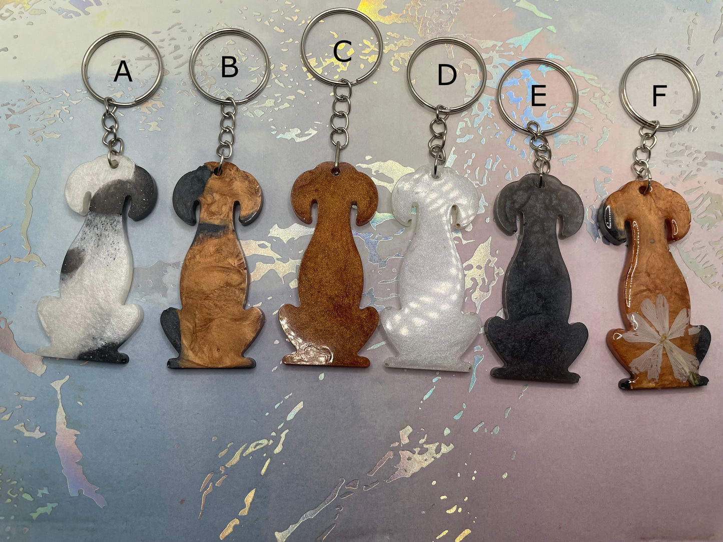 Porte-clés de chien 