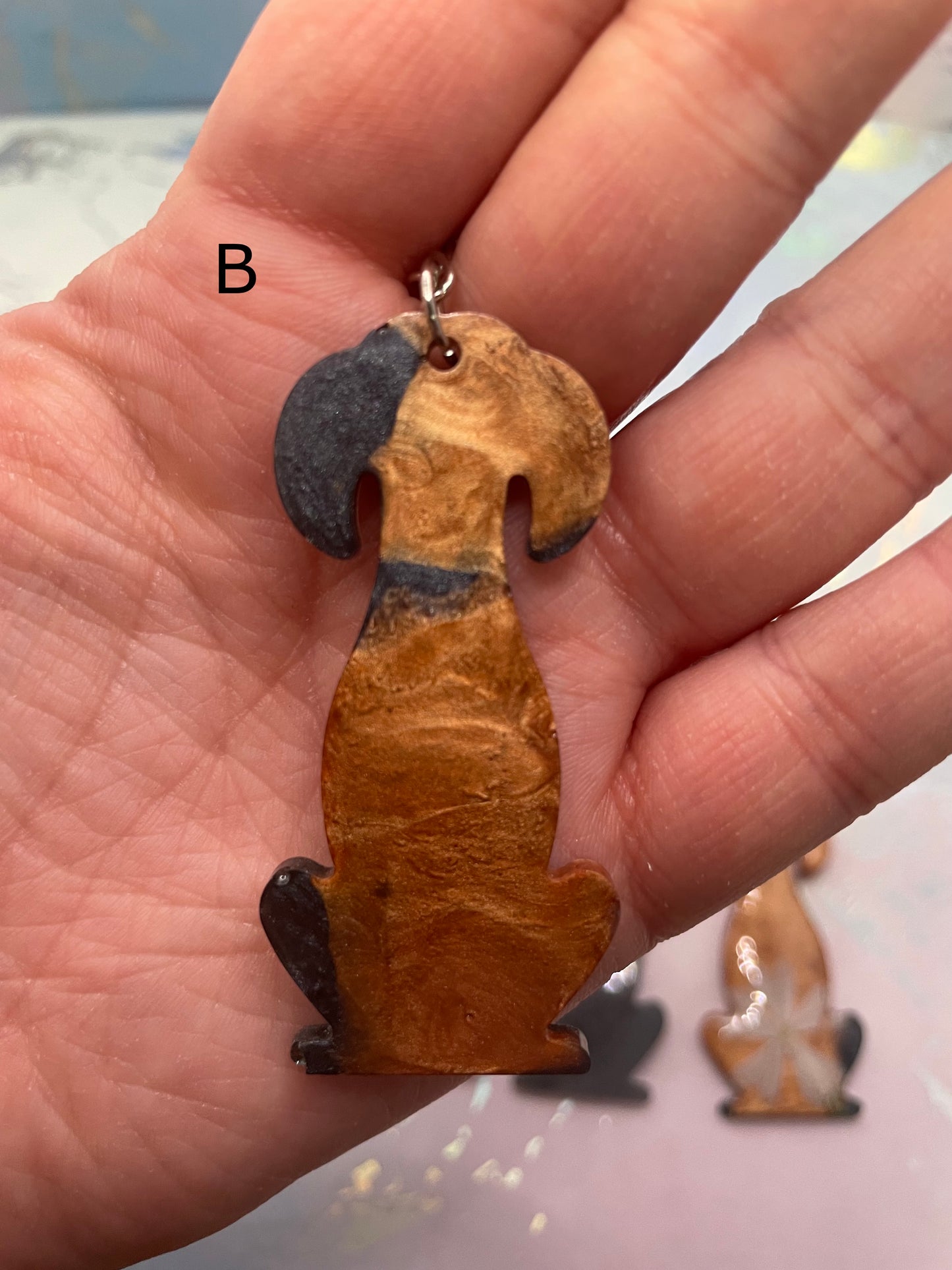 Porte-clés de chien 