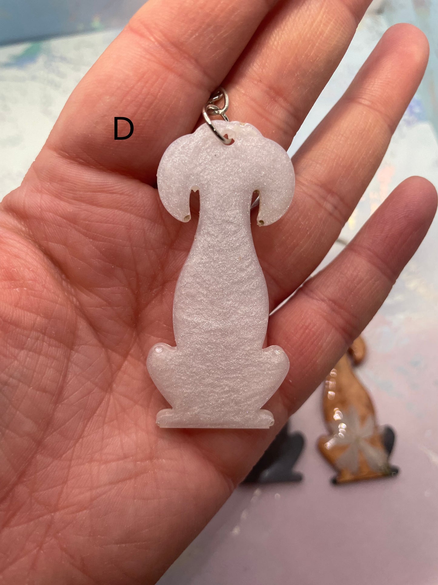 Porte-clés de chien 