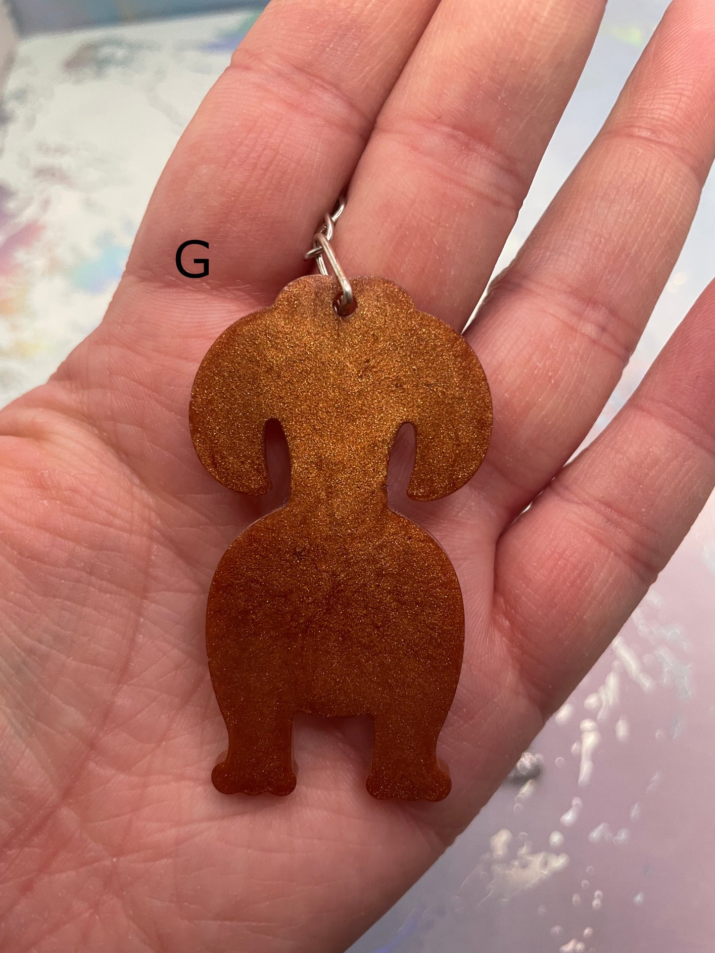 Porte-clés de chien 