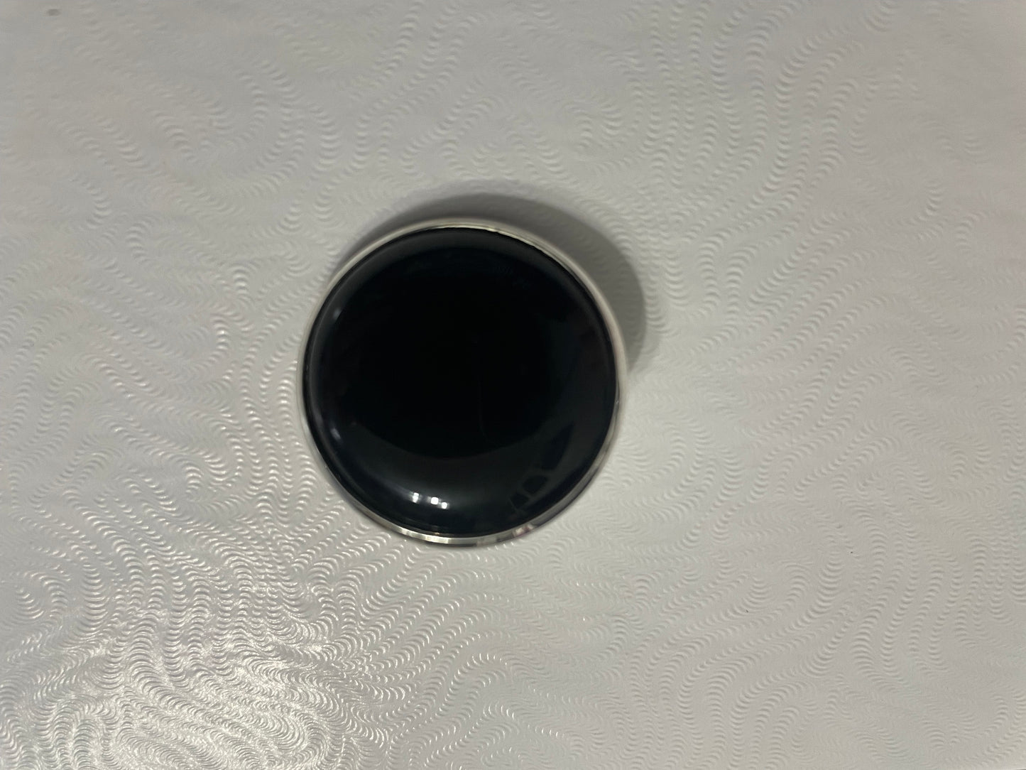 Broches Argentées en Pierres Naturelles – 25 mm