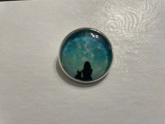 Broche “Mon Meilleur Ami & Moi” – 25 mm