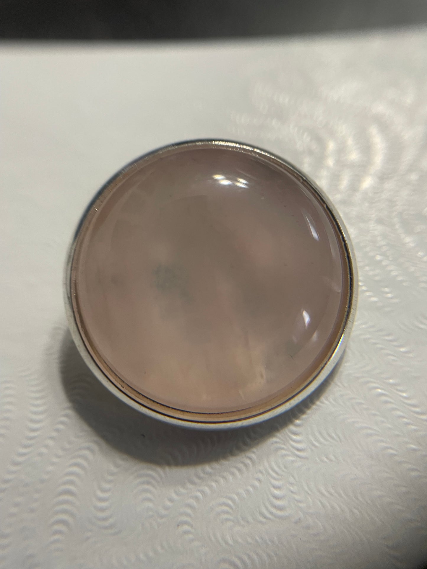 Broches Argentées en Pierres Naturelles – 25 mm