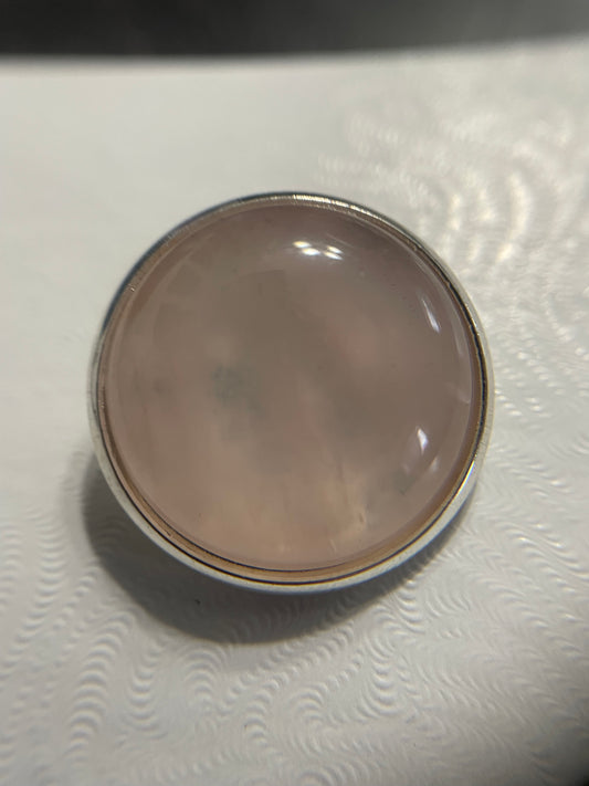 Broches Argentées en Pierres Naturelles – 25 mm