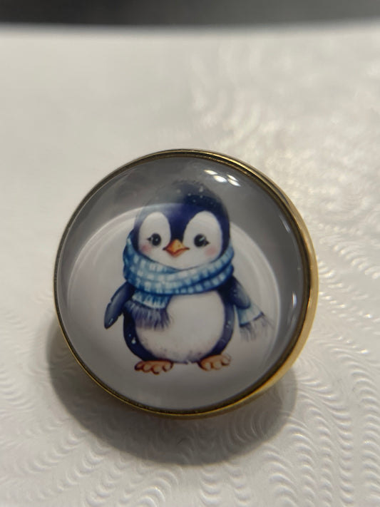 Broche Pingouin – 20 mm