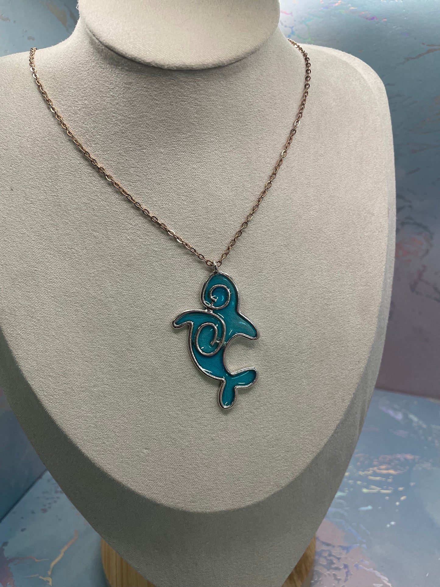 Collier Grosse Baleine - 27'' - Acier Inoxydable+Sans Nickel